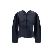 Cotton poplin Blouse with bows