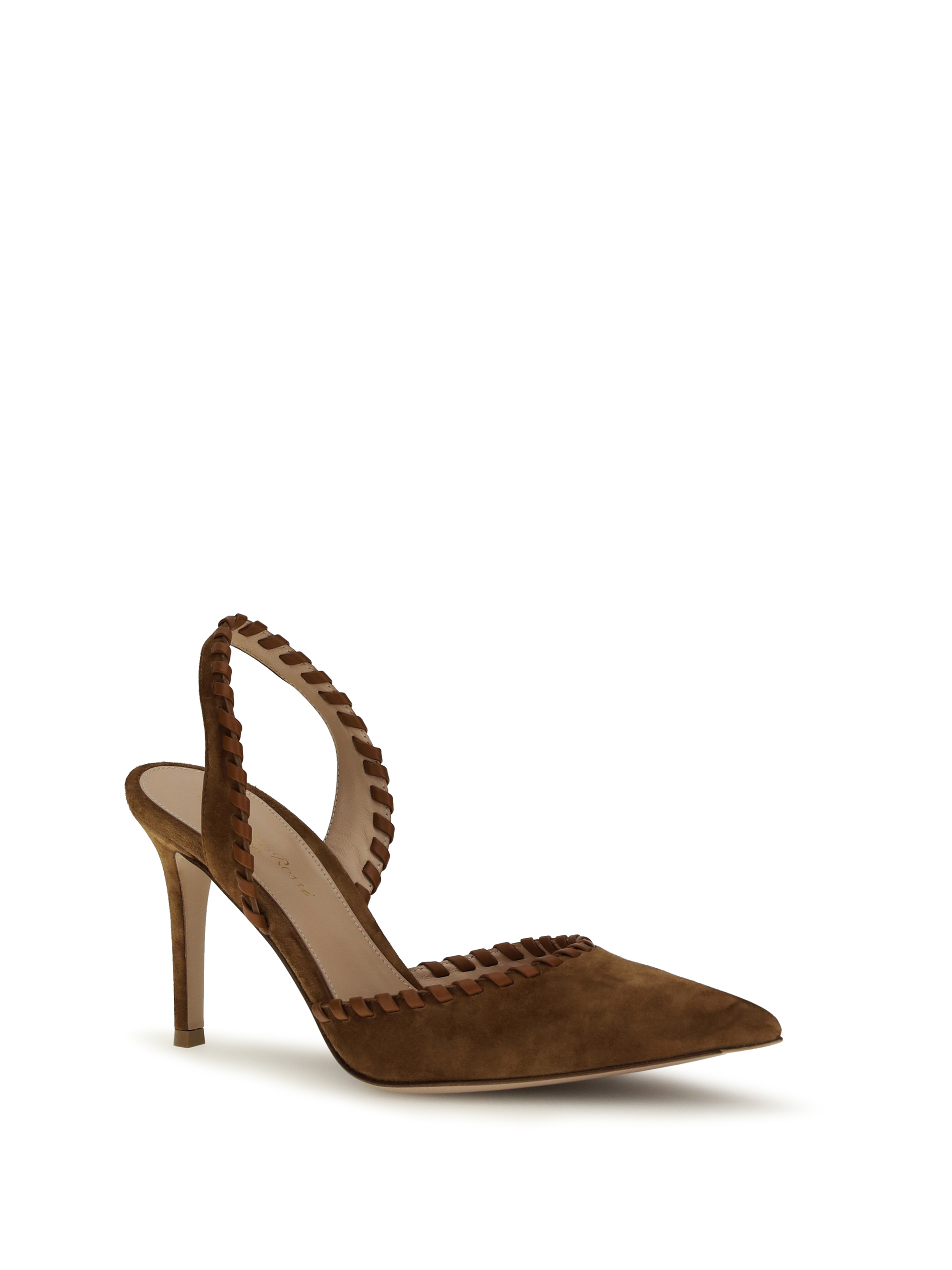 Suede Pumps