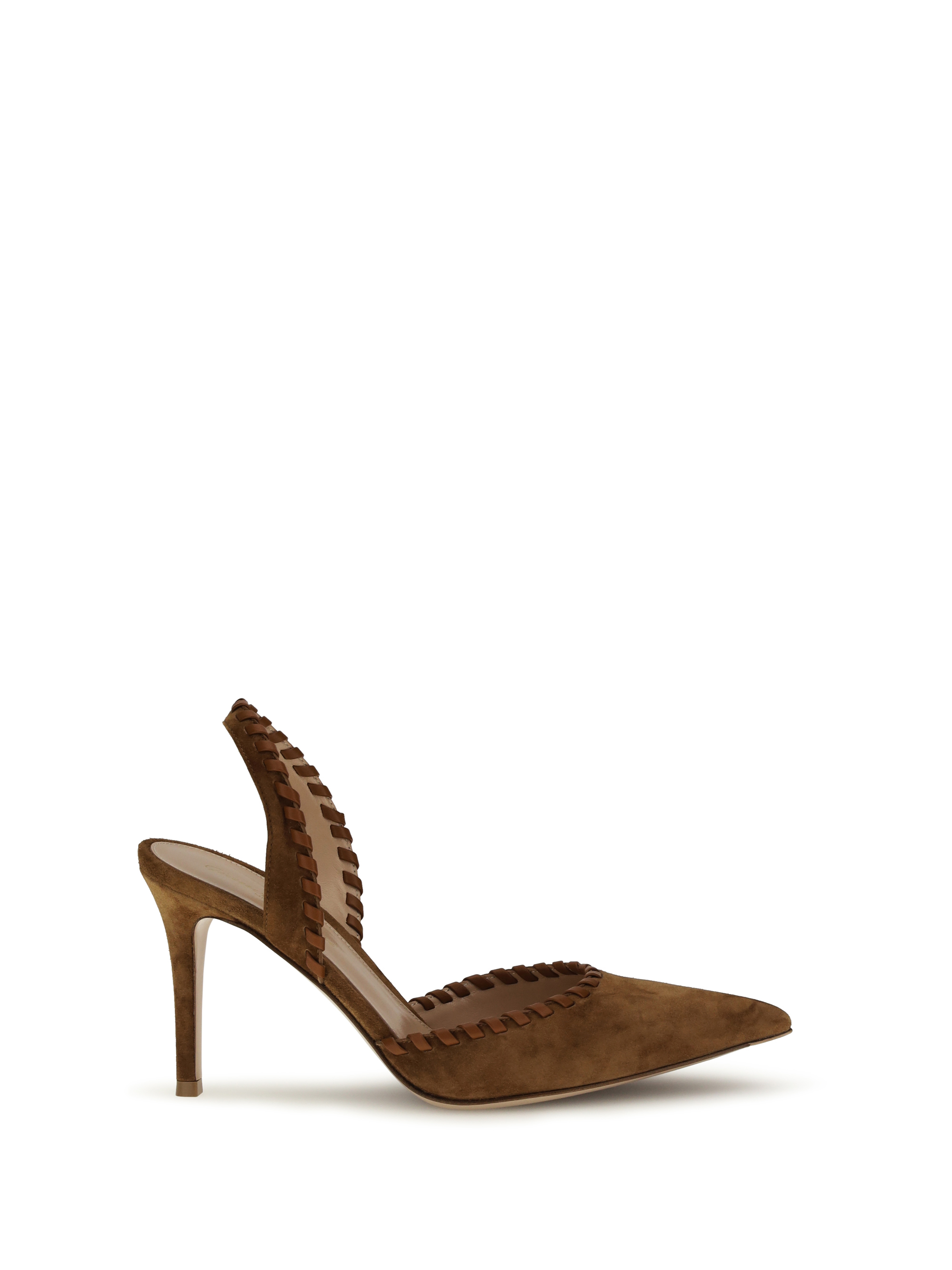 Suede Pumps