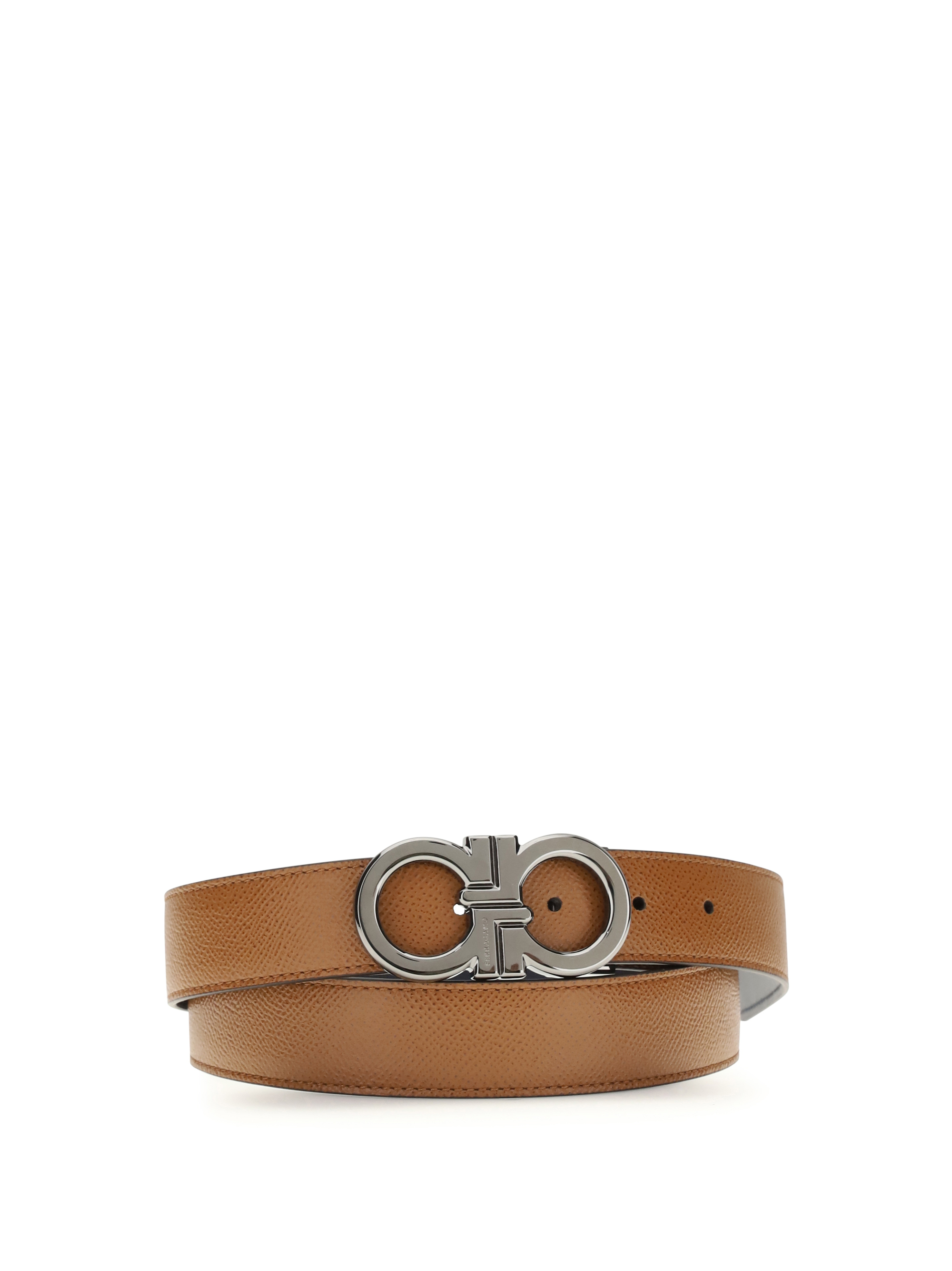 Reversible and adjustable Gancini Belt