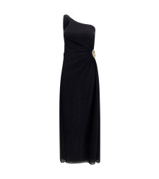 Lumière one-shoulder Dress with spiral detail