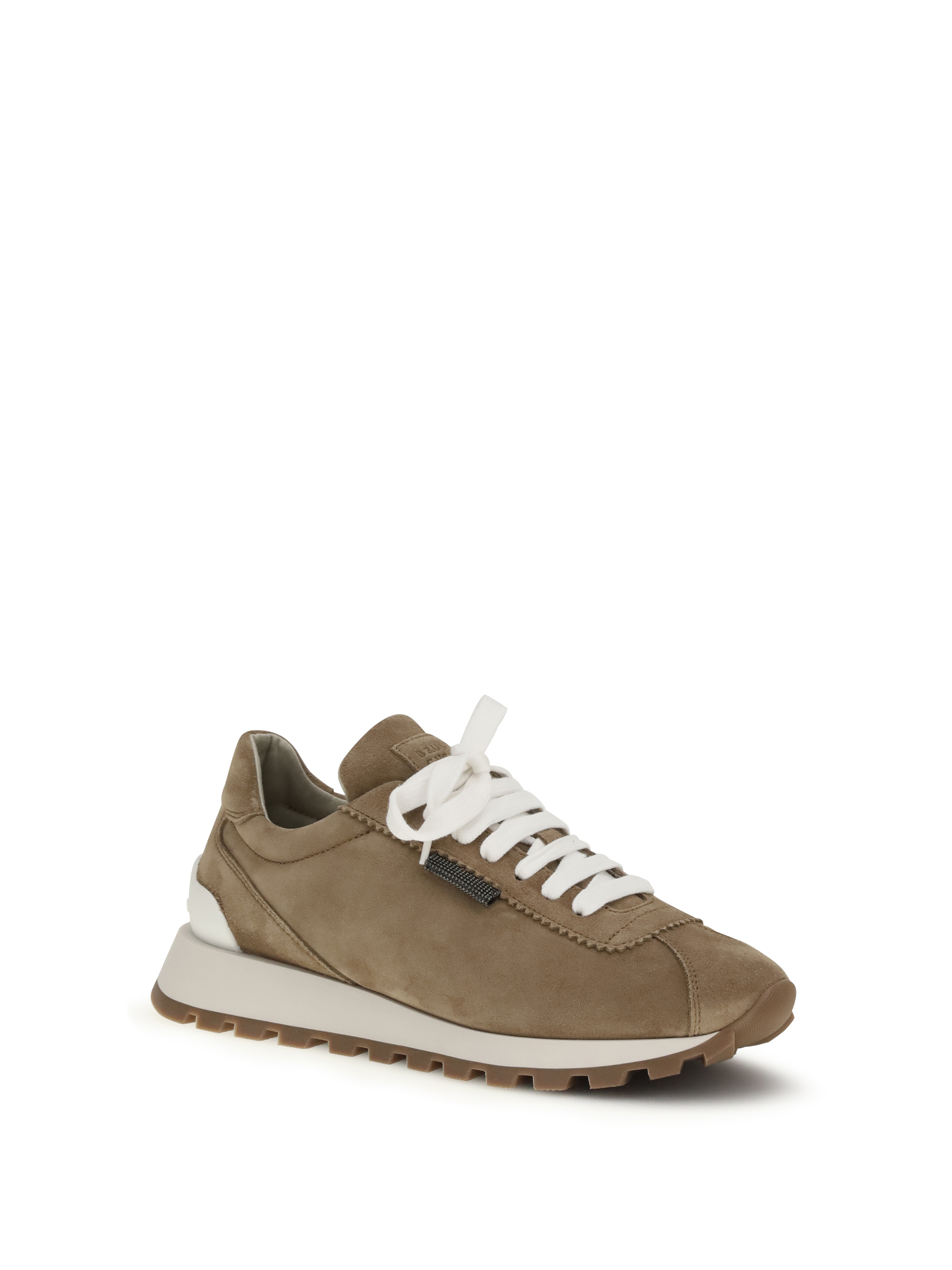 Sneakers with iconic embellishments