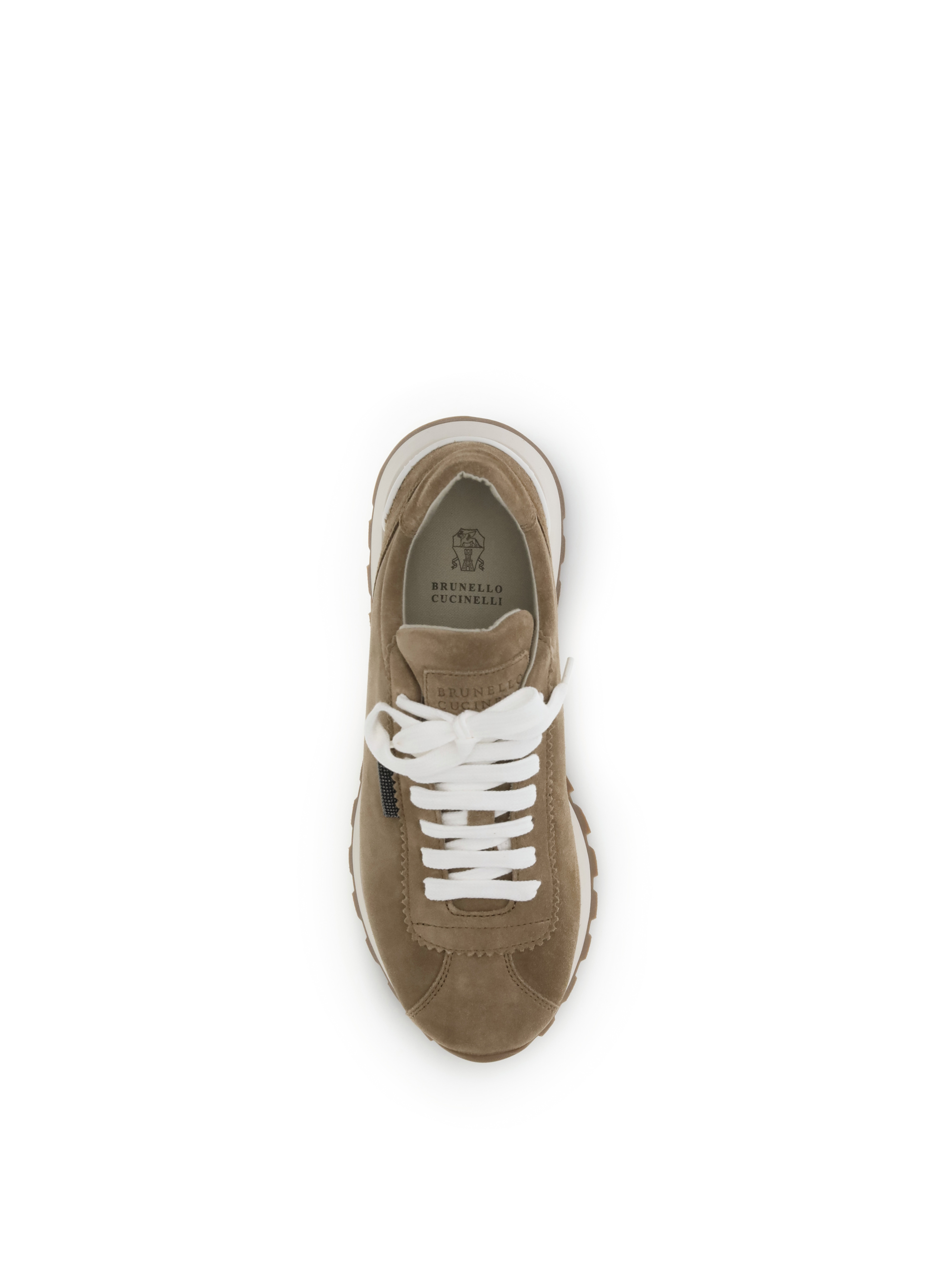 Sneakers with iconic embellishments
