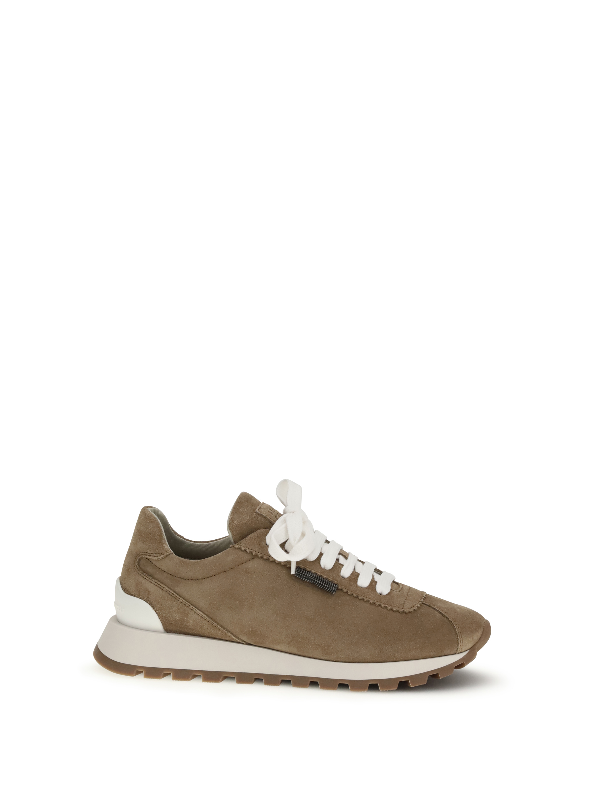 Sneakers with iconic embellishments