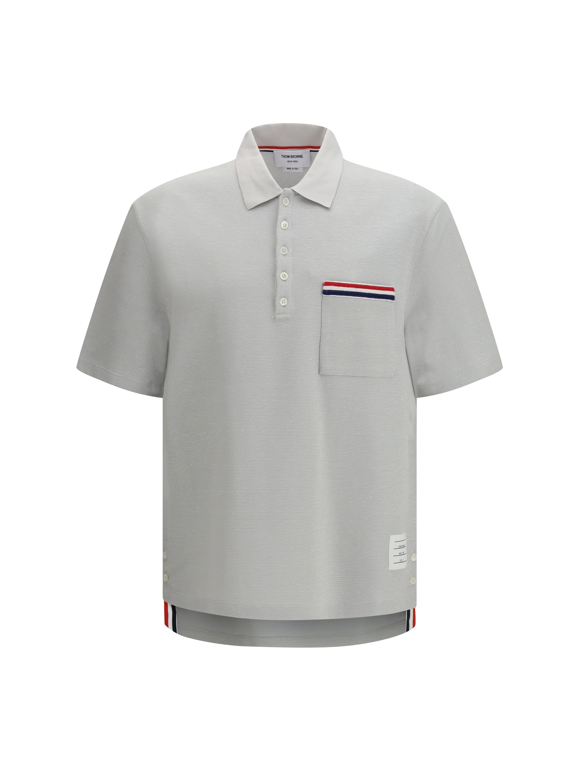 Short-sleeve Polo with chest pocket