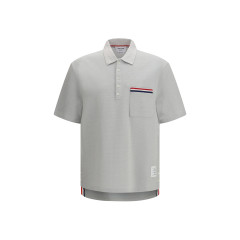Short-sleeve Polo with chest pocket