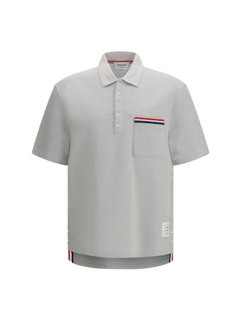 Short-sleeve Polo with chest pocket