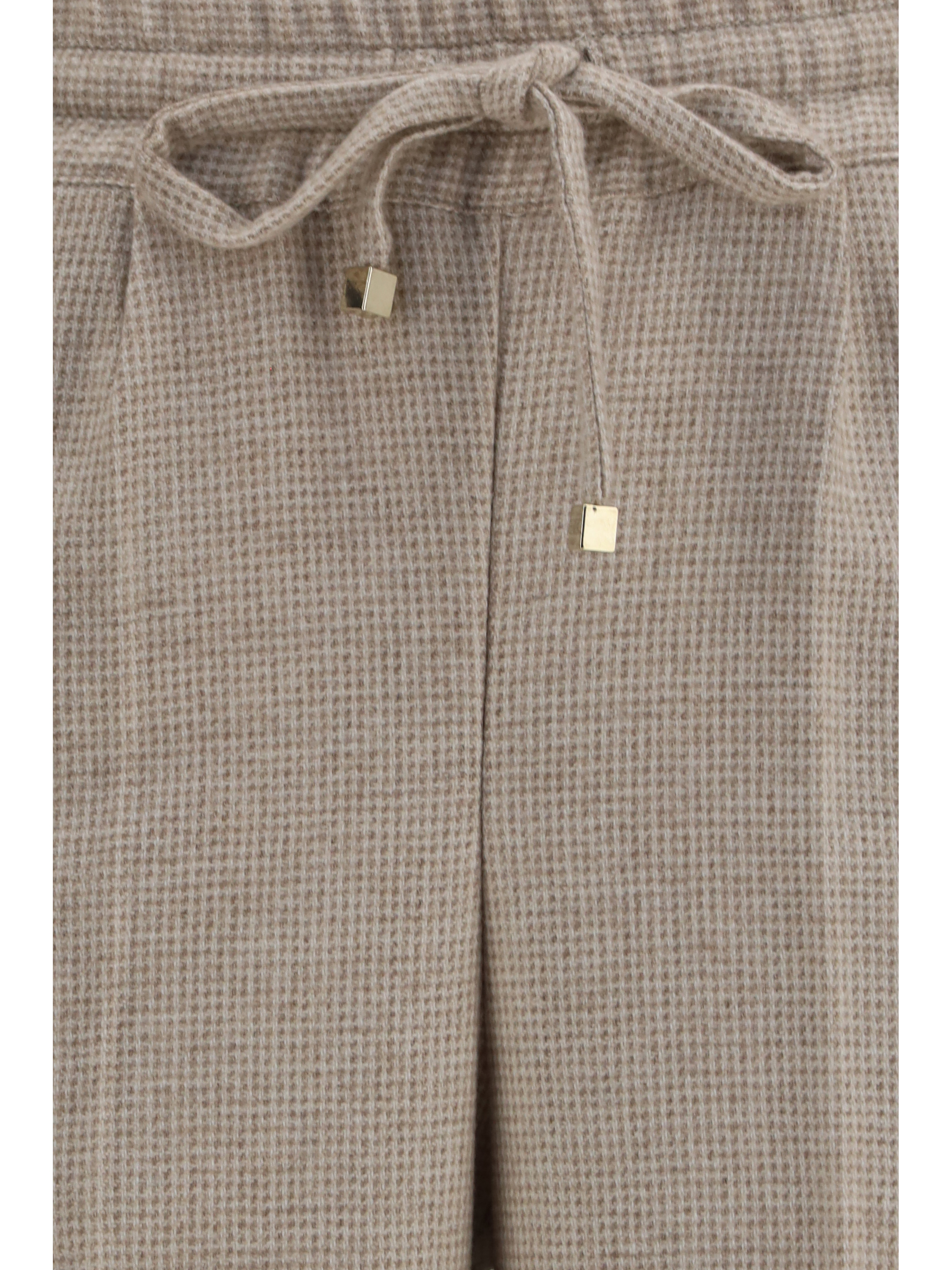 Cashmere drawstring Pants