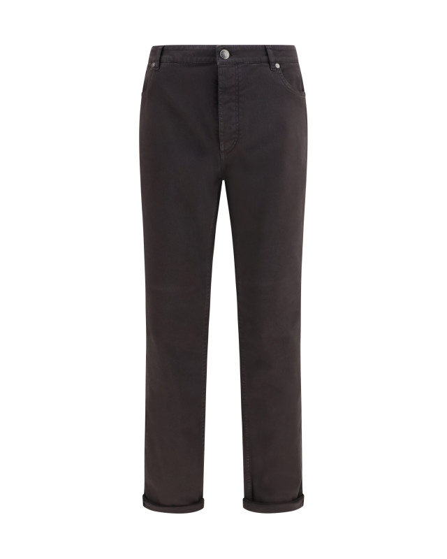 Jeans with turn-up hem