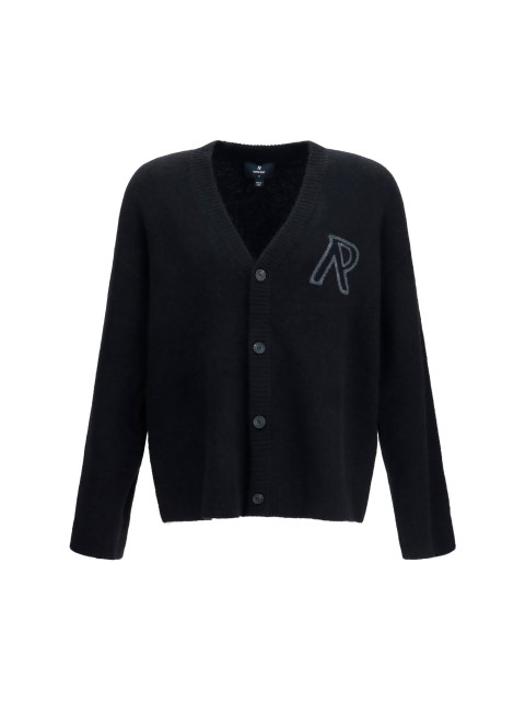 Buttoned V-neck Cardigan