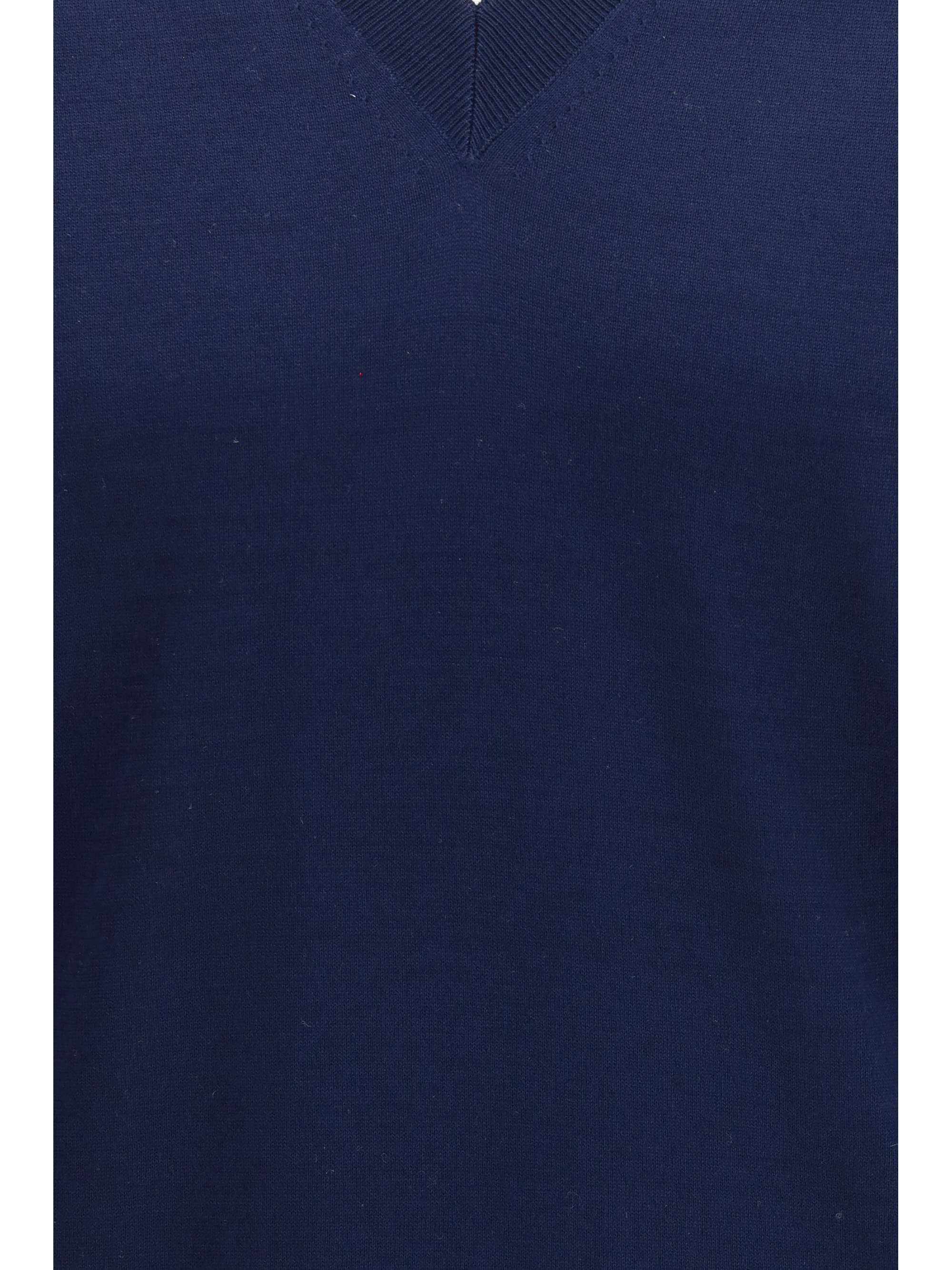 Cotton V-neck Sweater