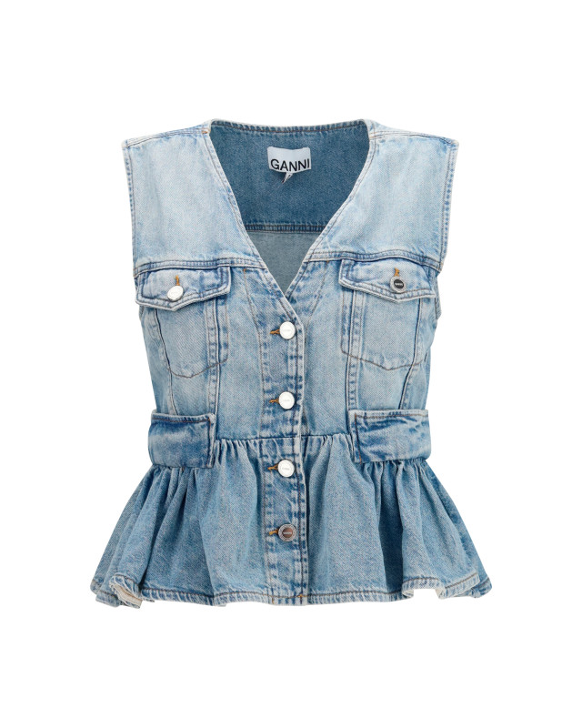 Lightweight denim Vest