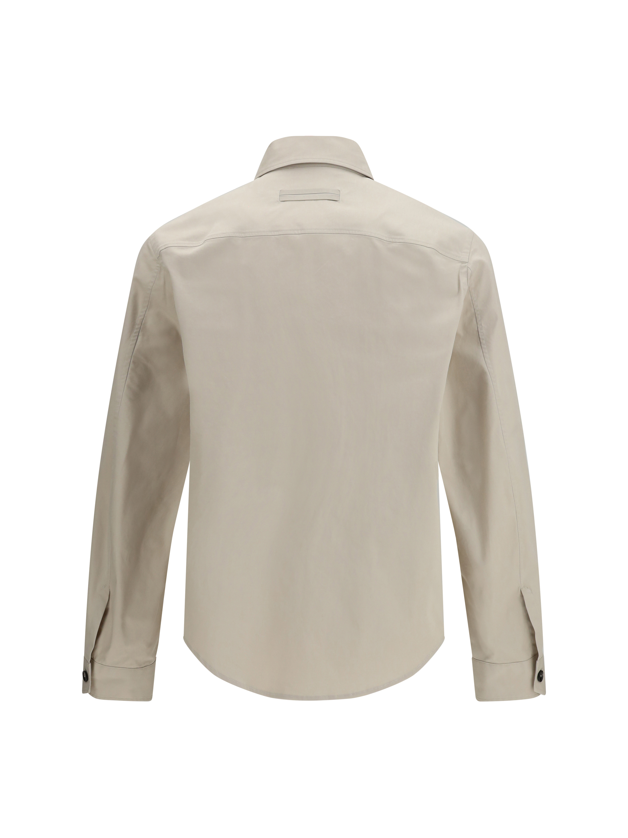 Linen wool and silk Shirt jacket