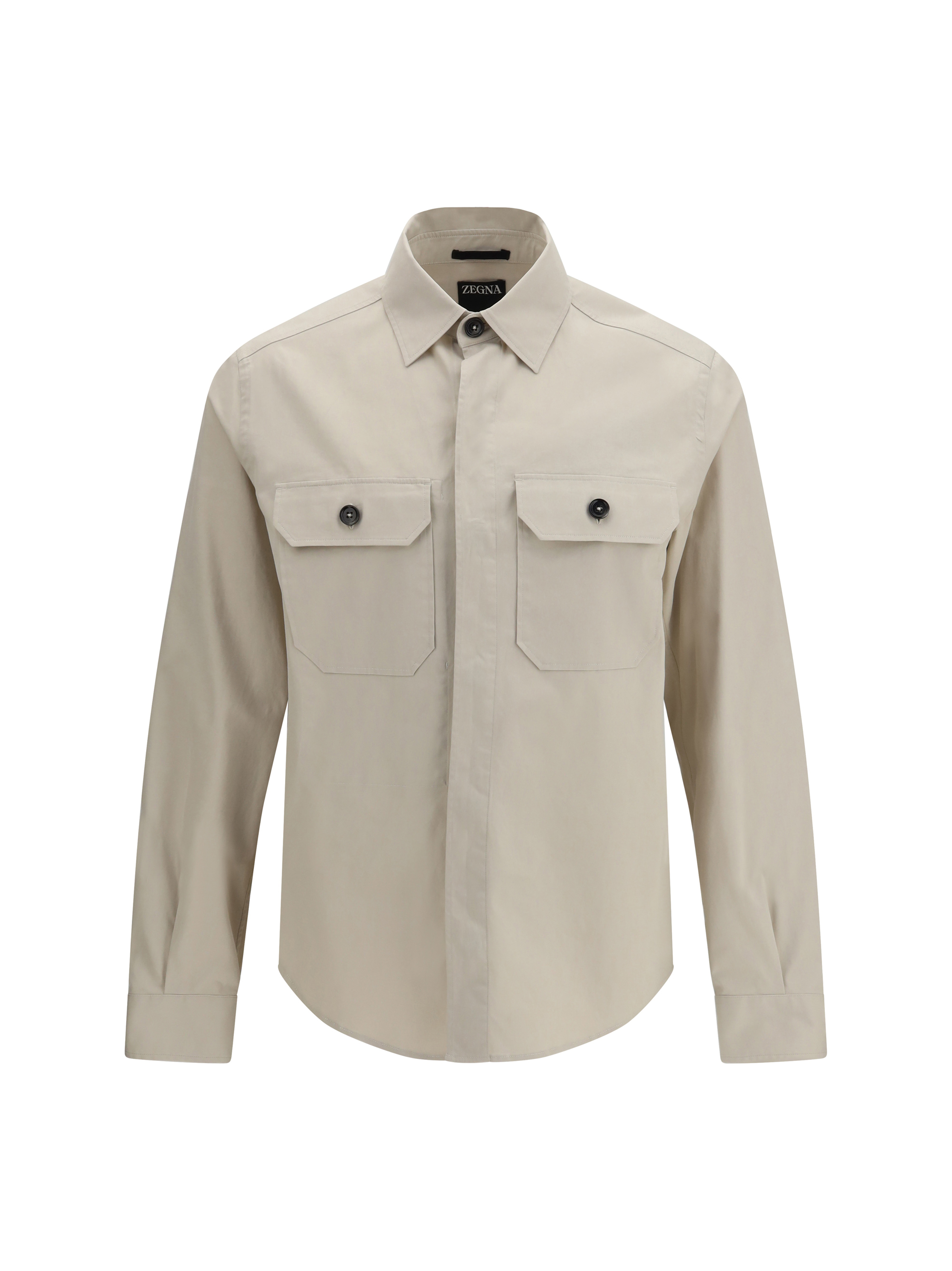 Linen wool and silk Shirt jacket