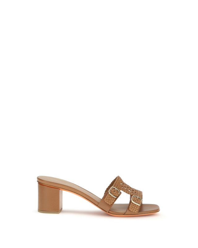 Woven leather Sandals