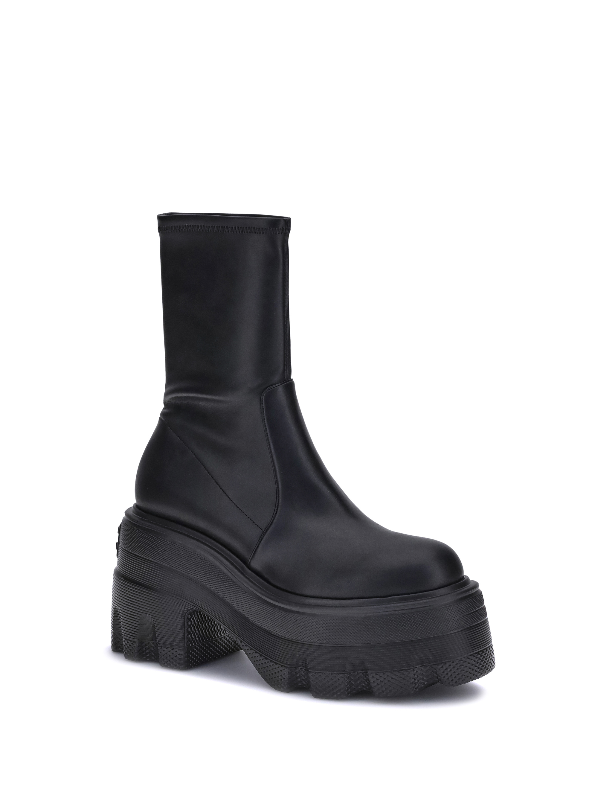 Faux leather Ankle Boots