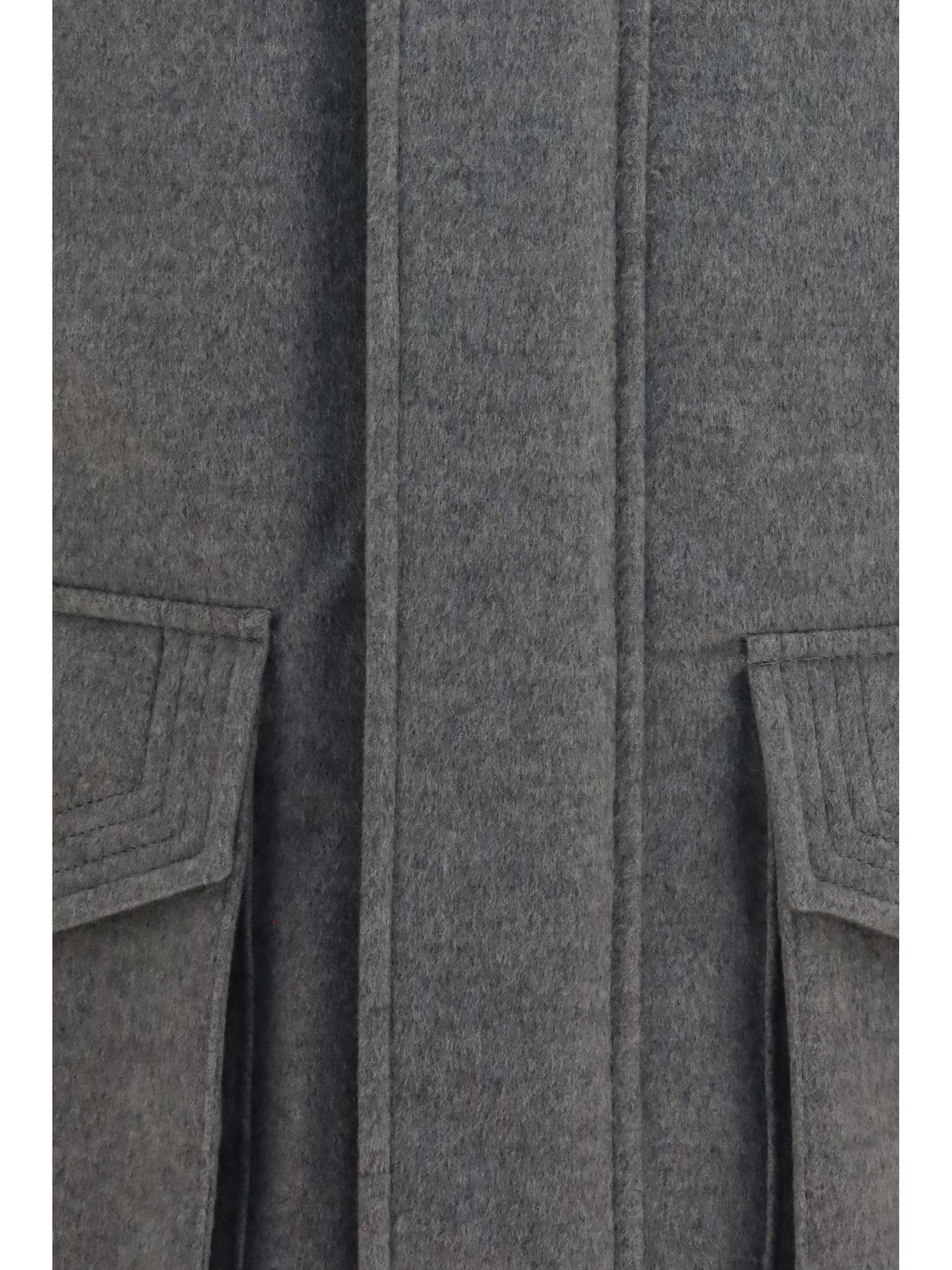 Cashmere Jacket with zip and buttons