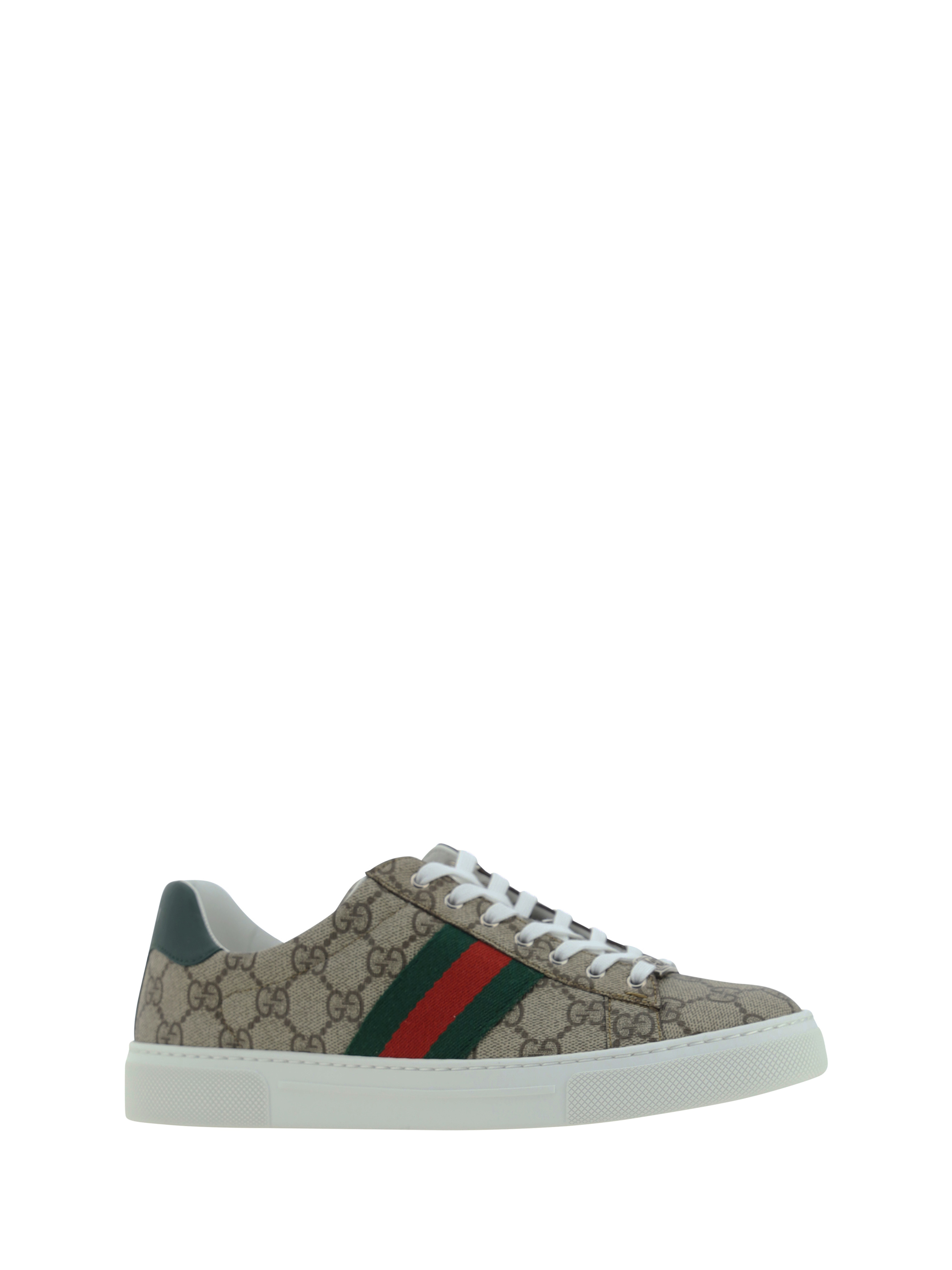 Sneakers with GG monogram and Web detail