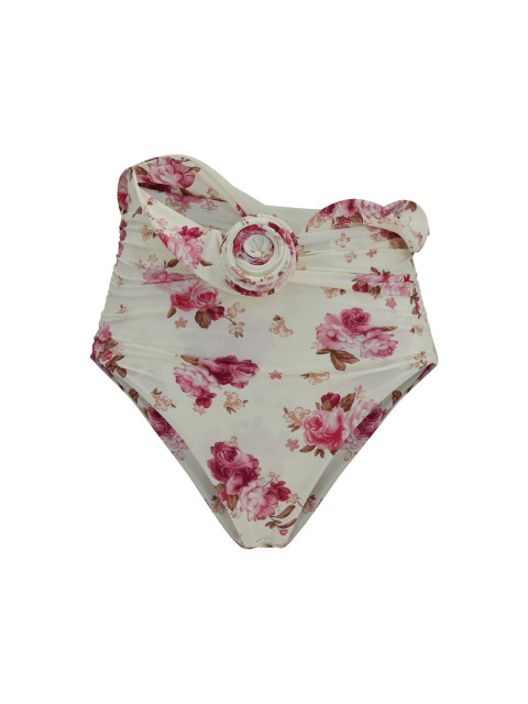 Shaping floral-print Bikini Bottom