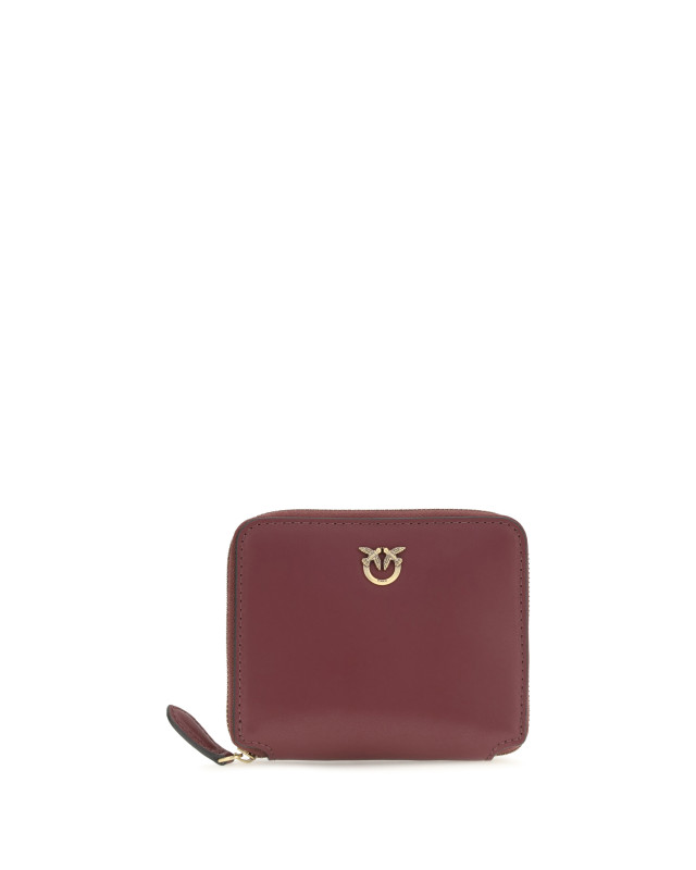 Leather zip-around Wallet
