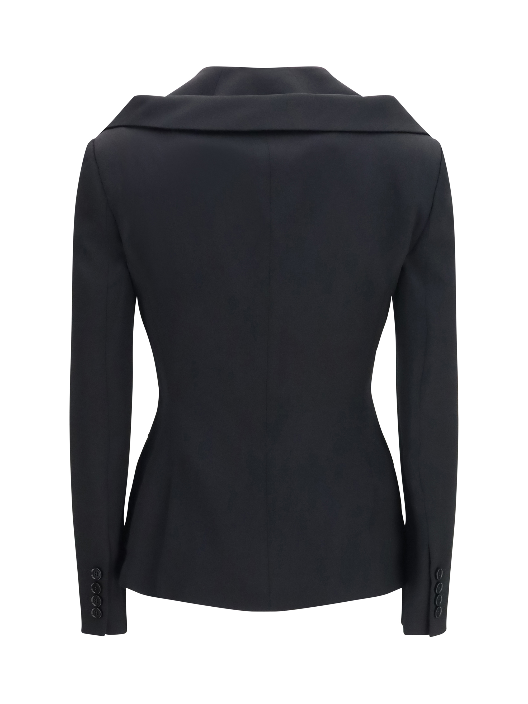 Structured off-shoulder Jacket with harness details