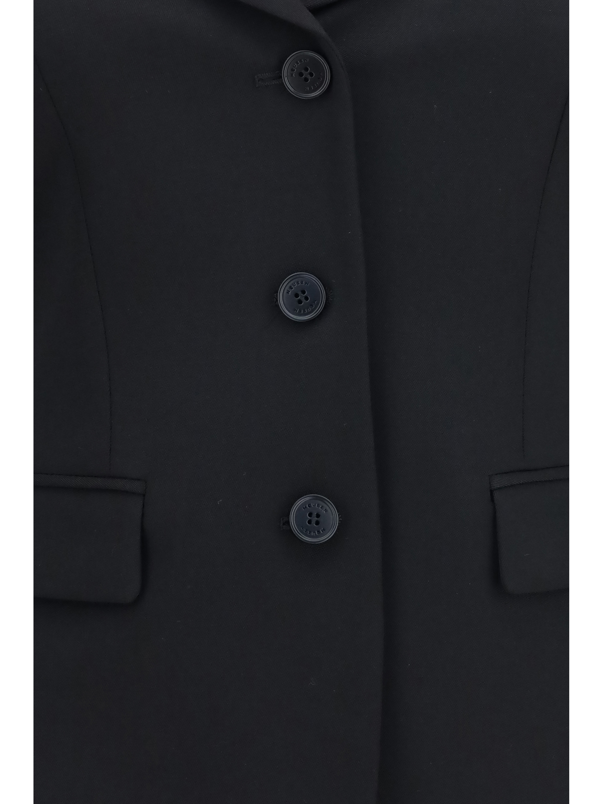 Structured off-shoulder Jacket with harness details