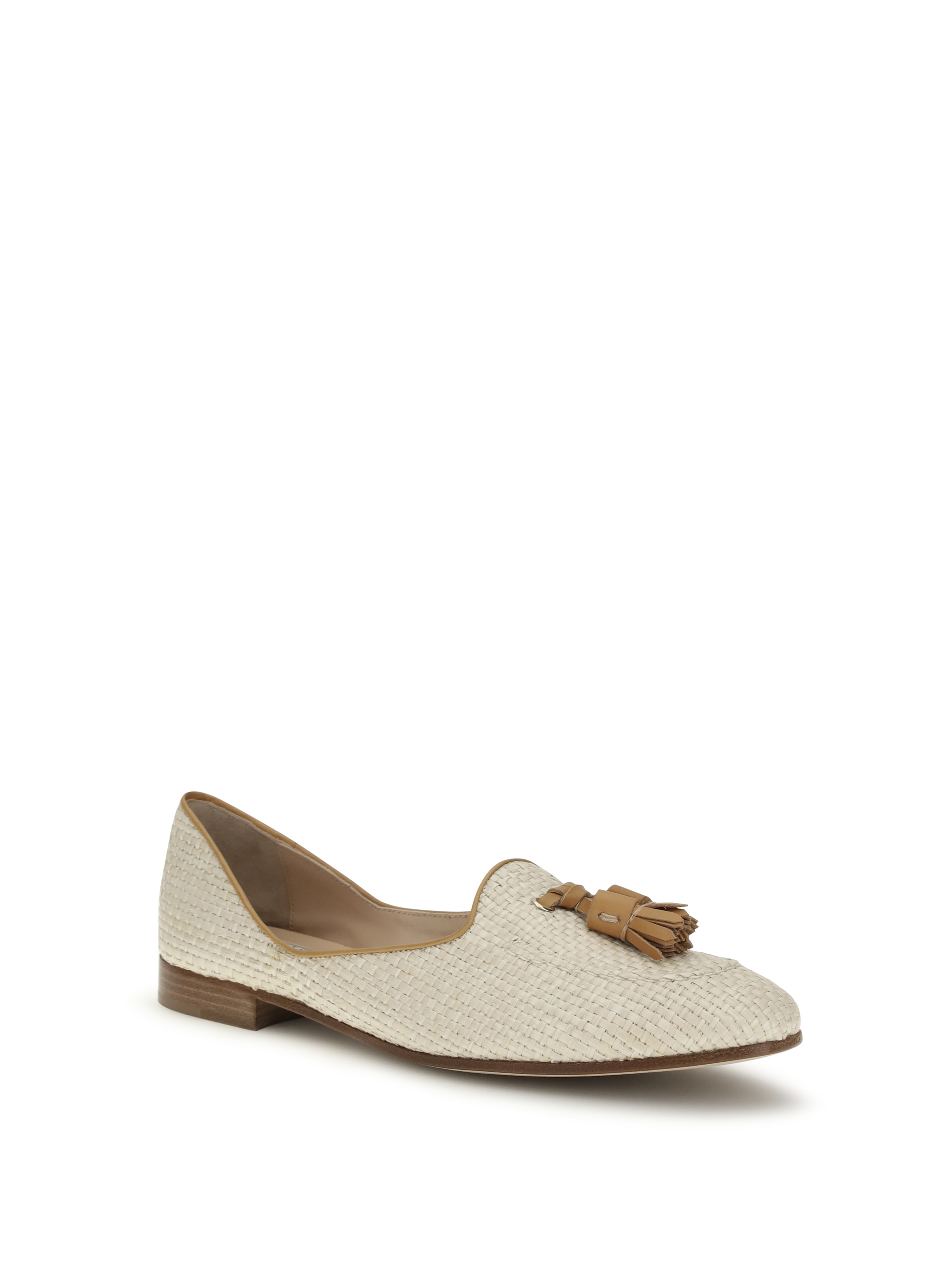 Raffia Loafers