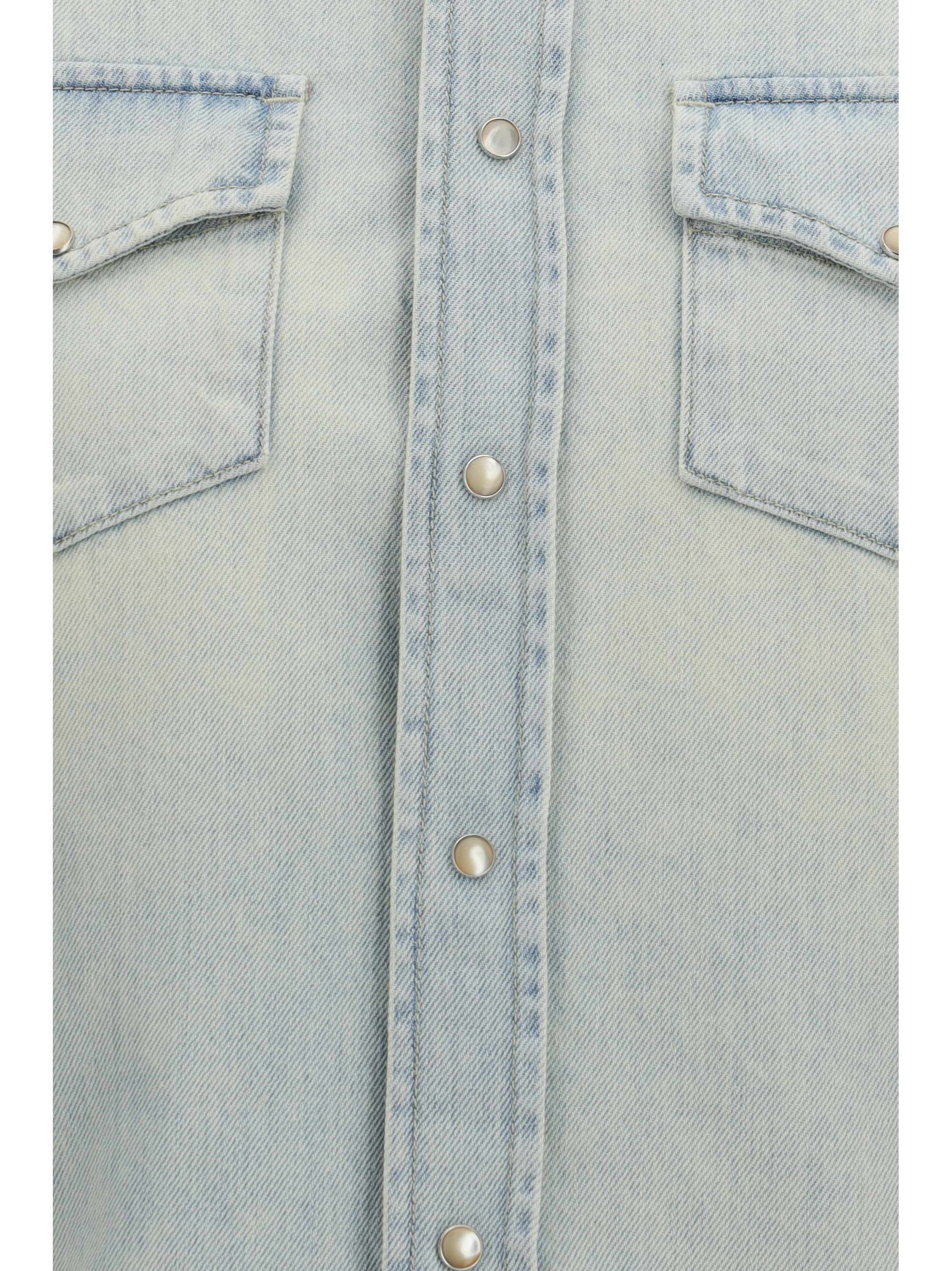 Western Shirt in lightweight denim