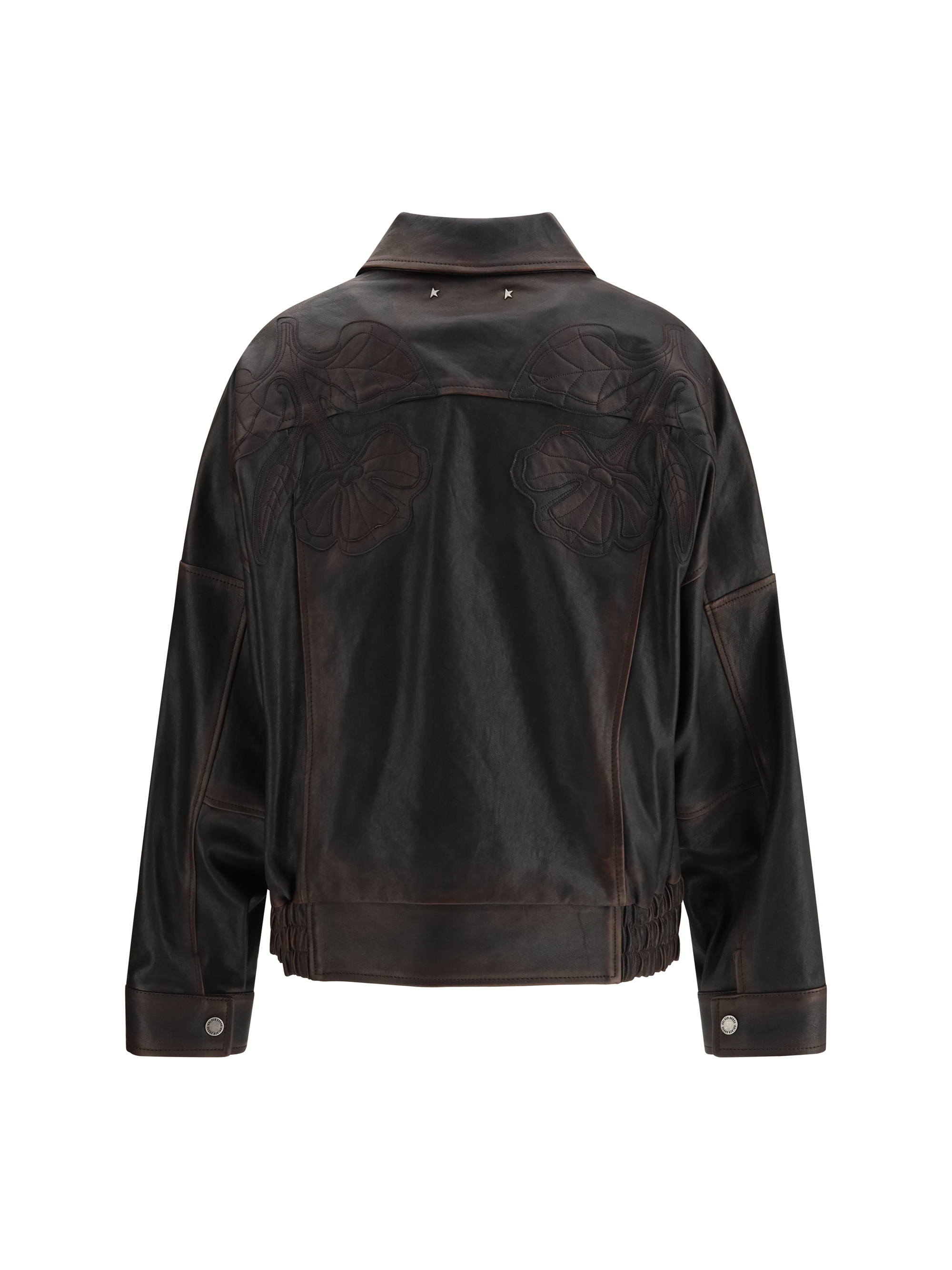 Nappa leather bomber Jacket