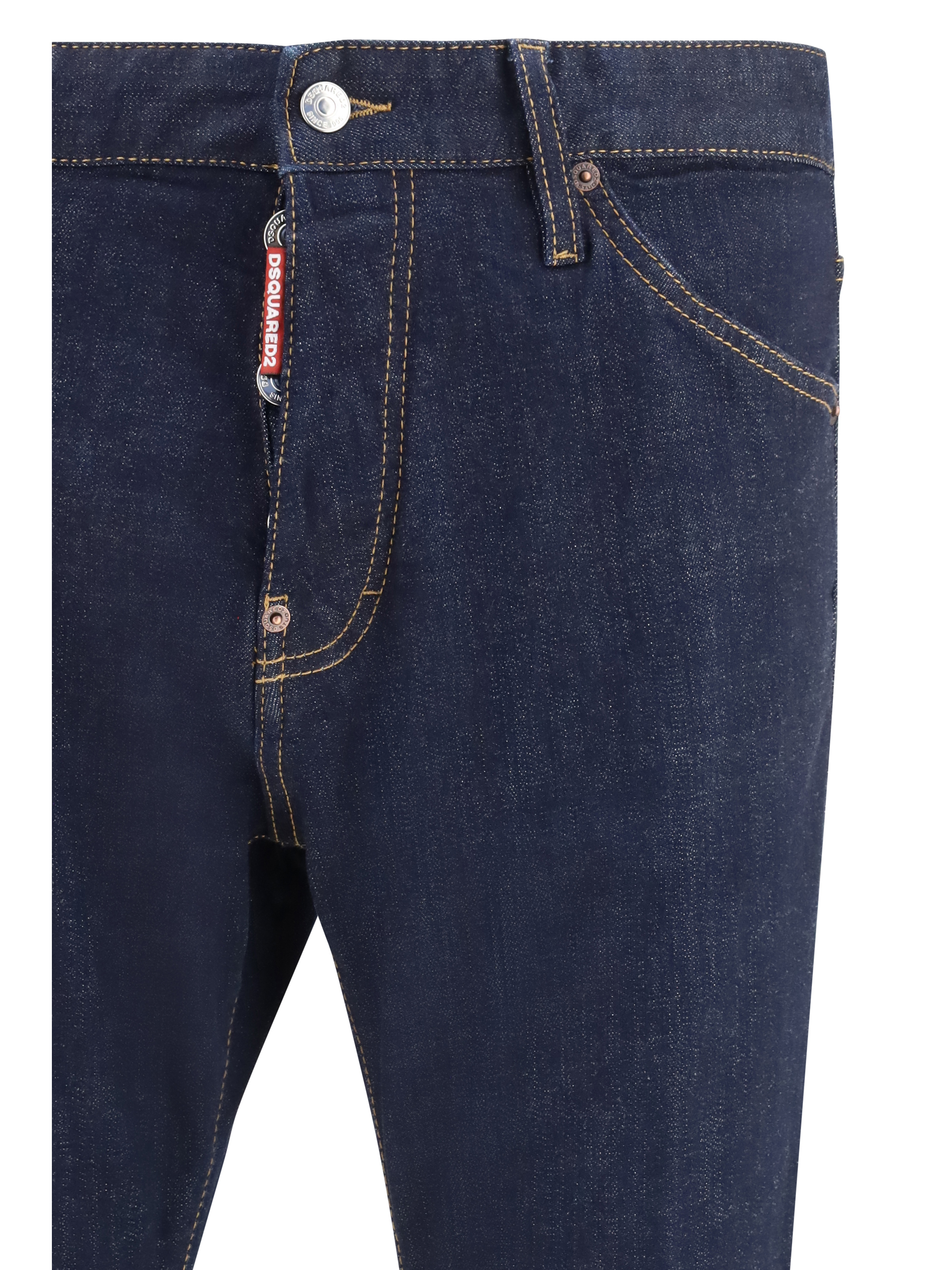 Long stretch cotton Jeans