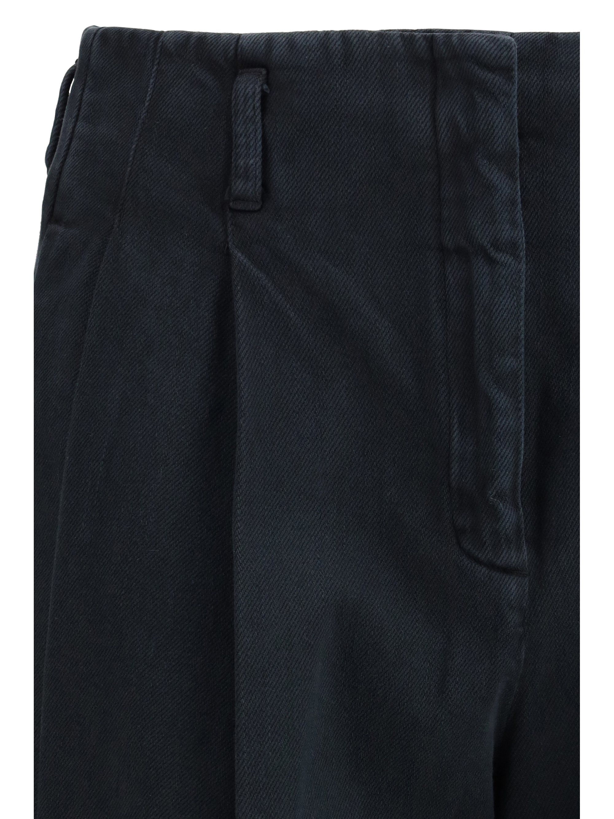 Cotton denim Pants
