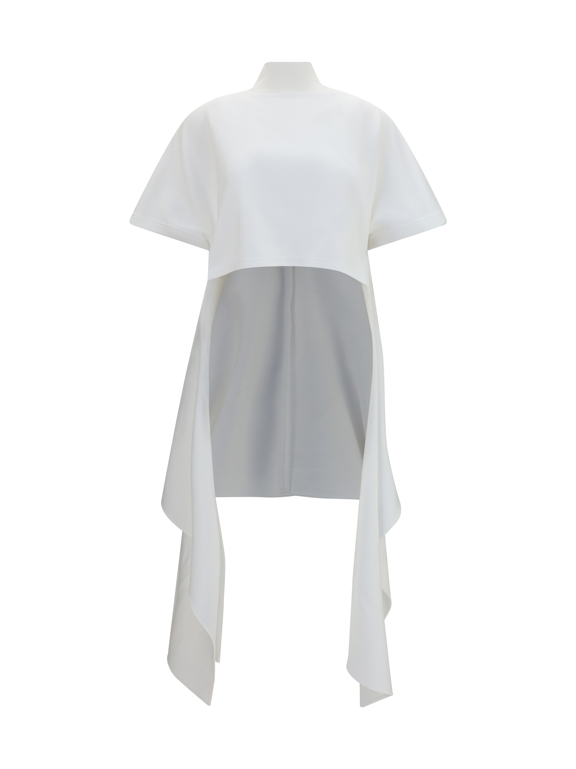Asymmetric cotton T-shirt