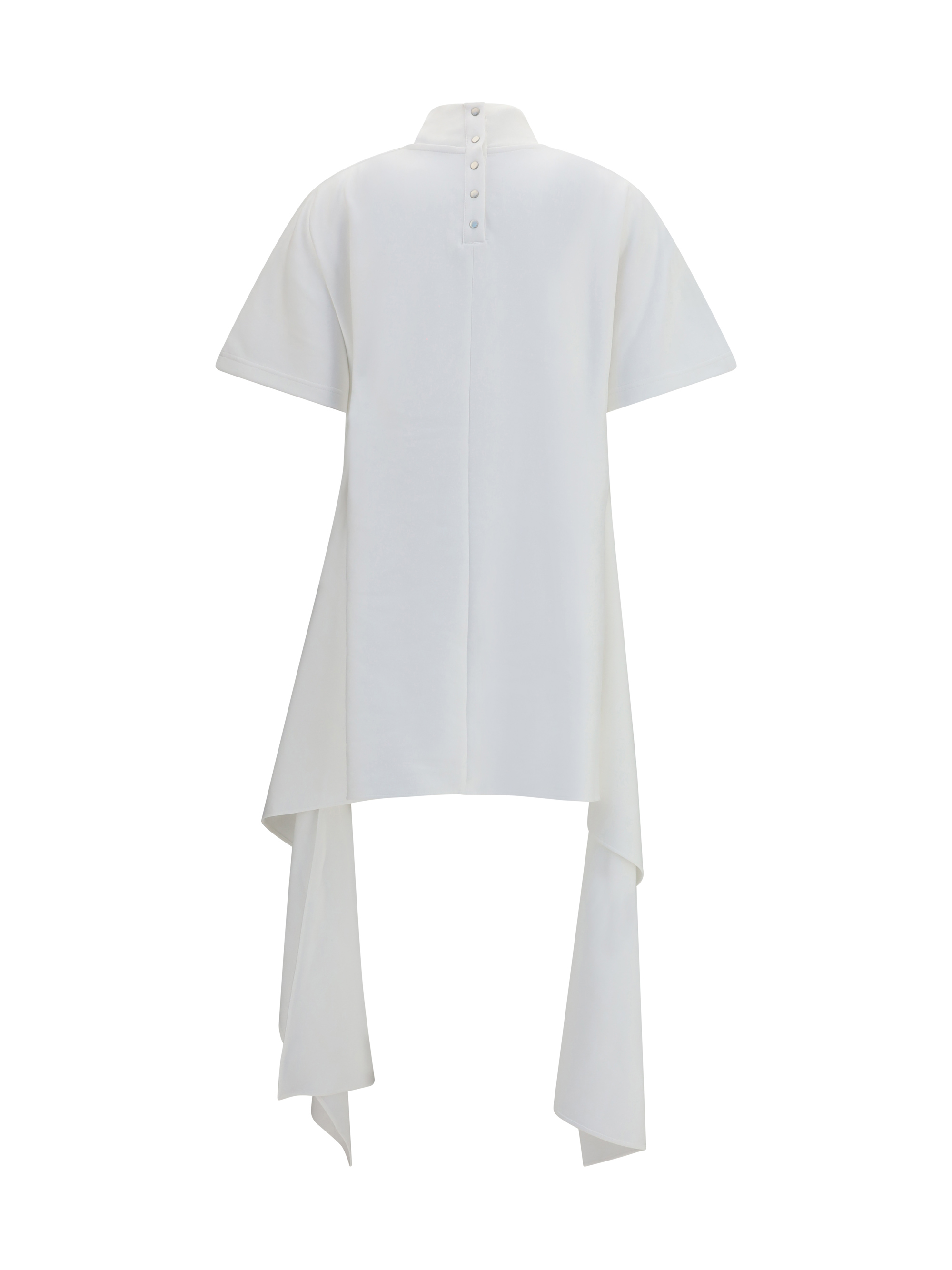 Asymmetric cotton T-shirt