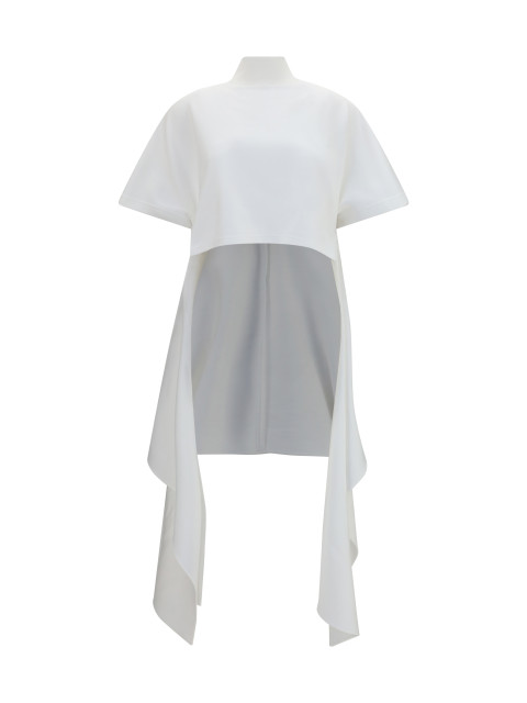 Asymmetric cotton T-shirt