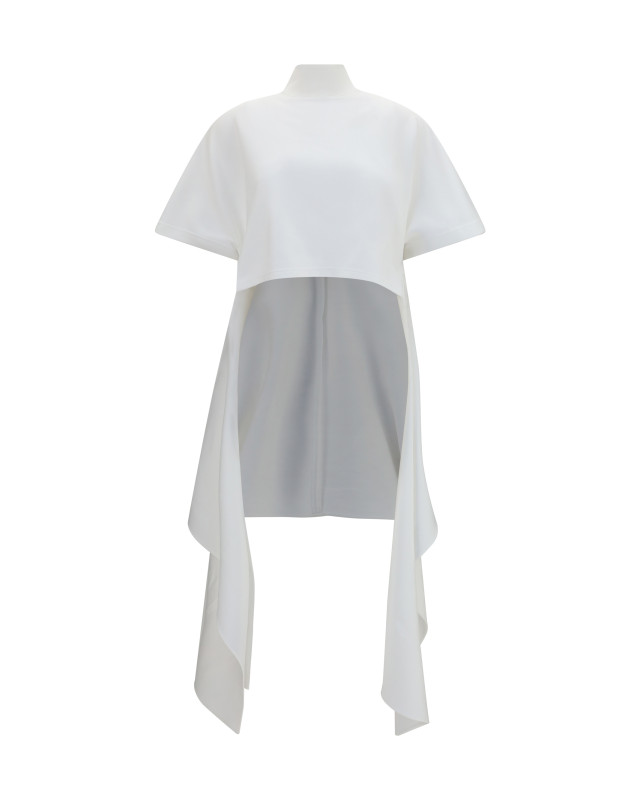 Asymmetric cotton T-shirt