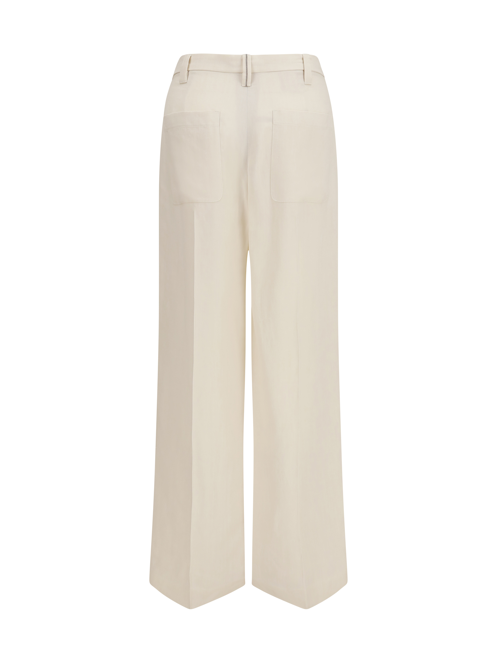 Wide Pants in fluid twill