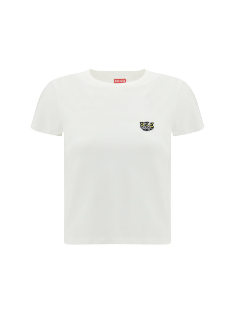 Cotton T-shirt with the embroidered “Wild Tiger”