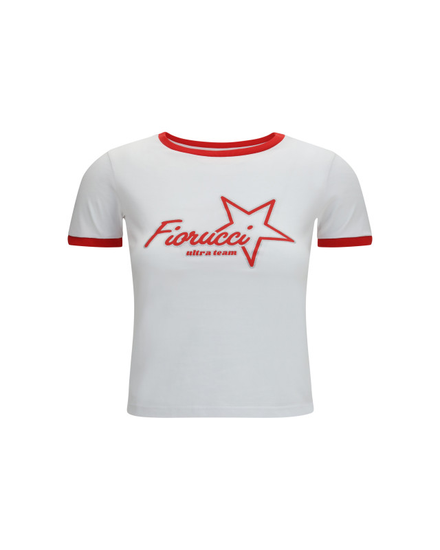 T-shirt in cotton with logo