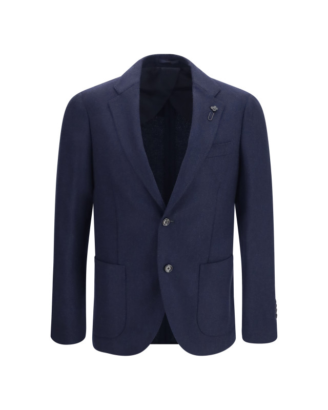 Single-breasted wool and cashmere Jacket