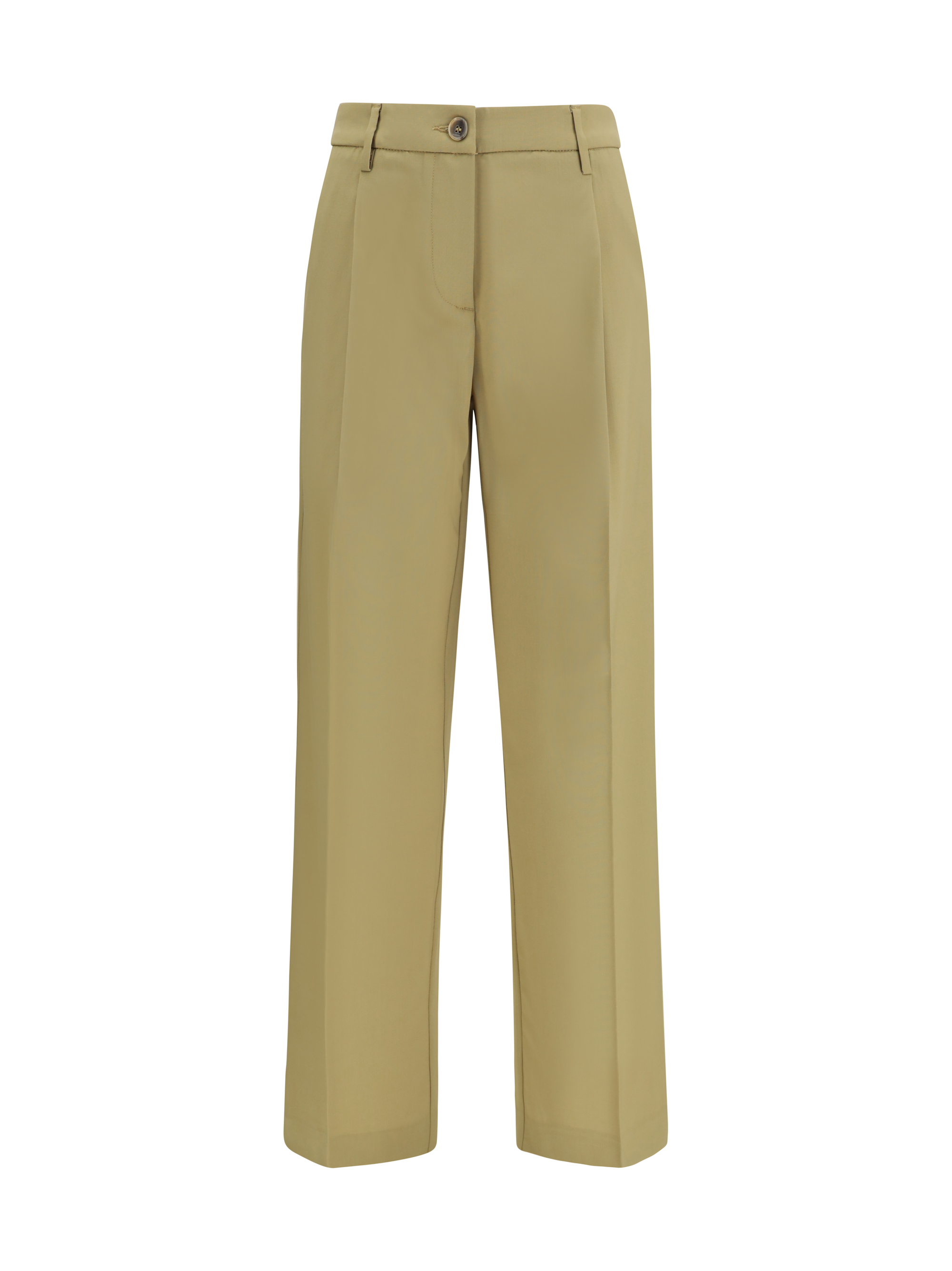 Wide-leg virgin wool Pants