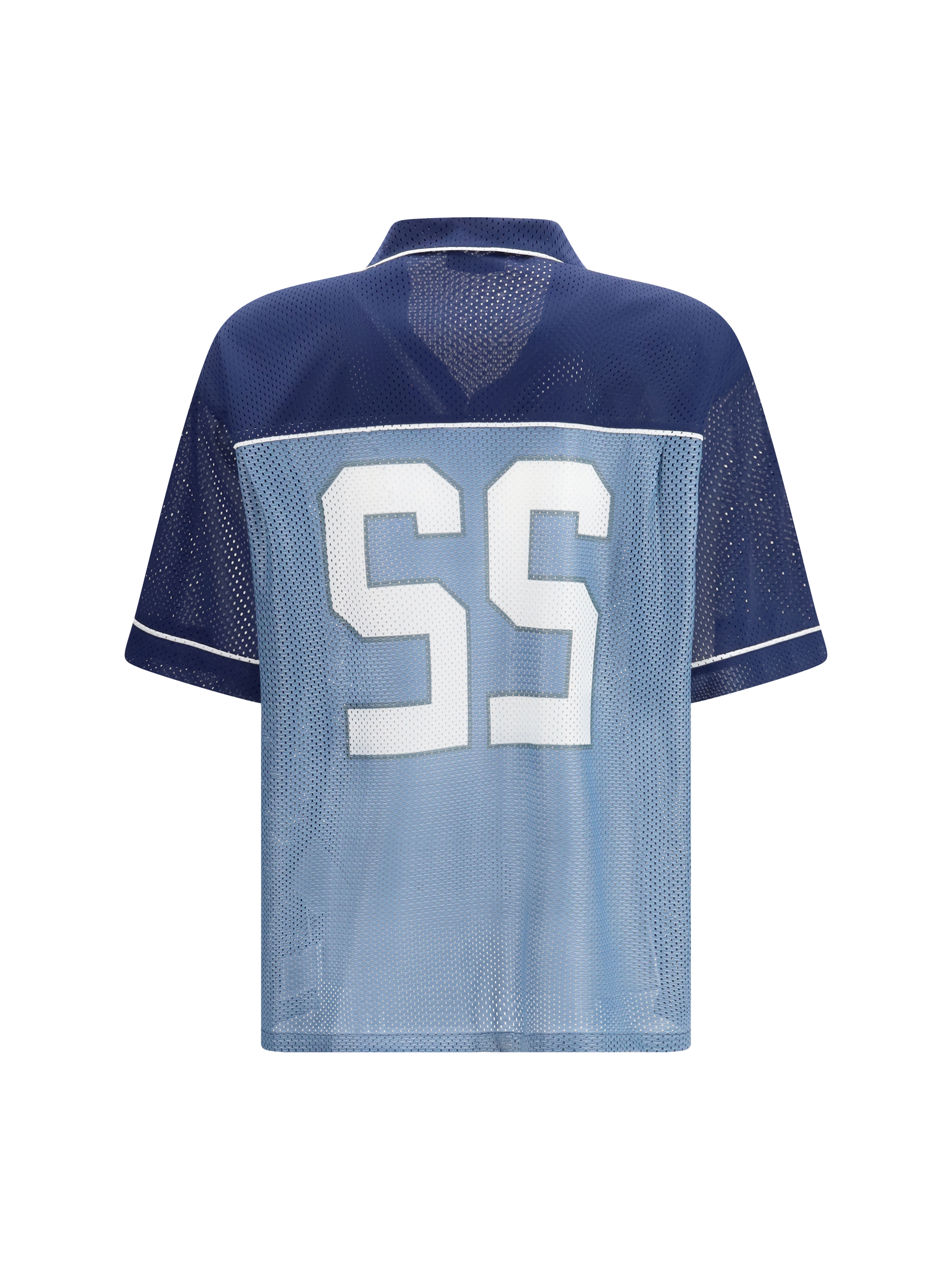 Technical mesh Shirt with reversed 22 print
