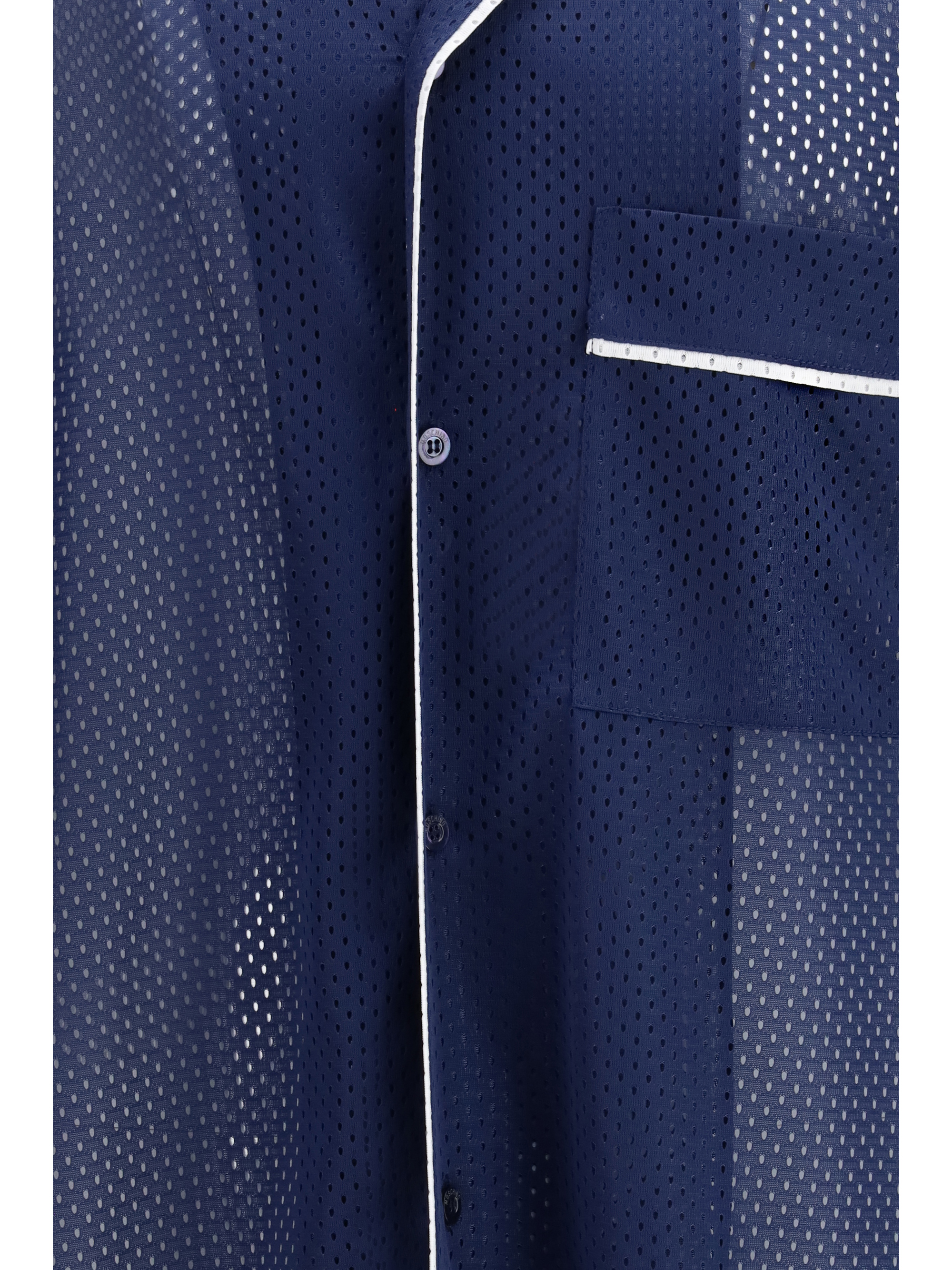 Technical mesh Shirt with reversed 22 print