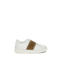 Rockstud Untitled Sneakers with suede band