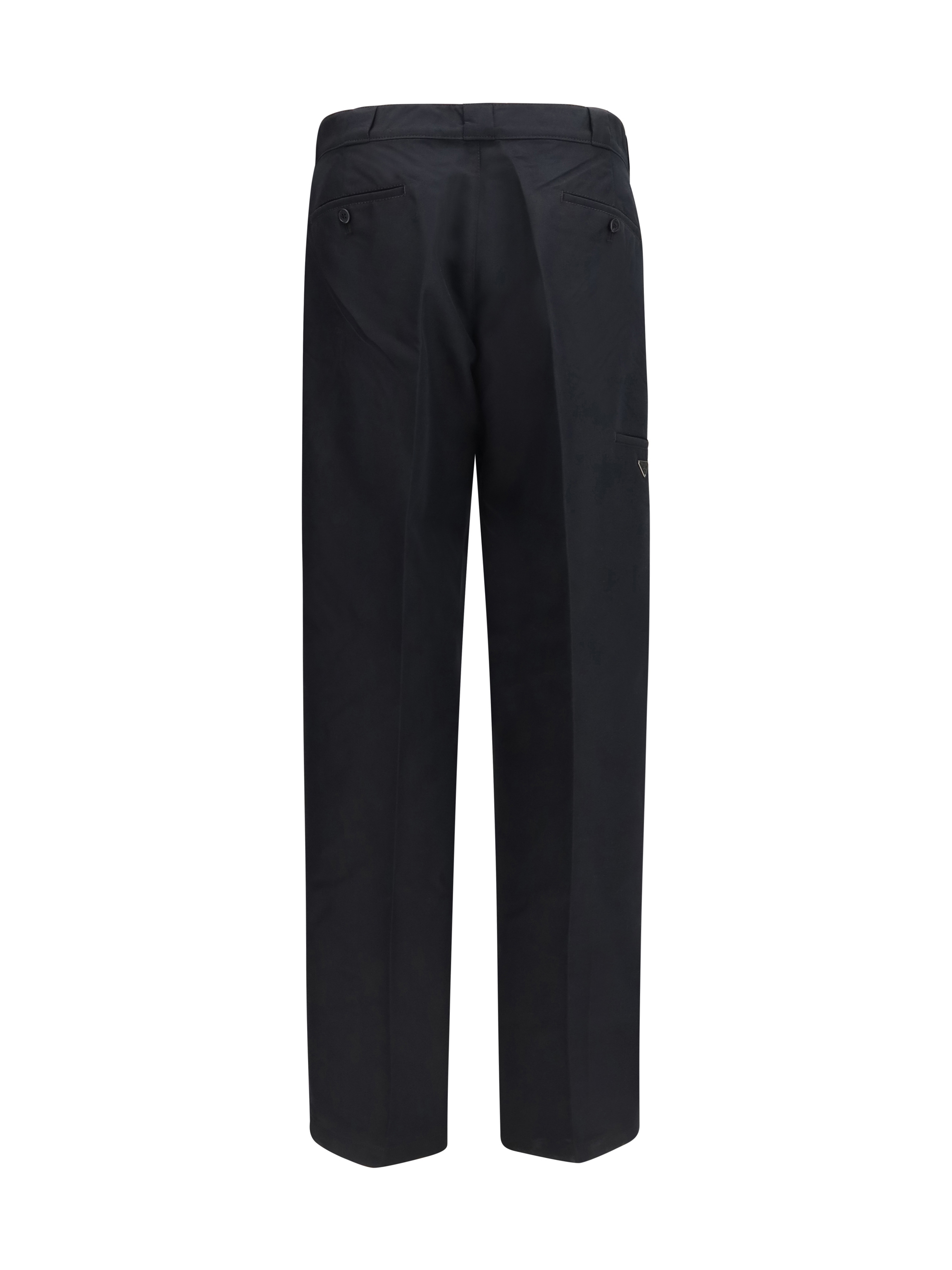 Technical wide-leg Pants in canvas