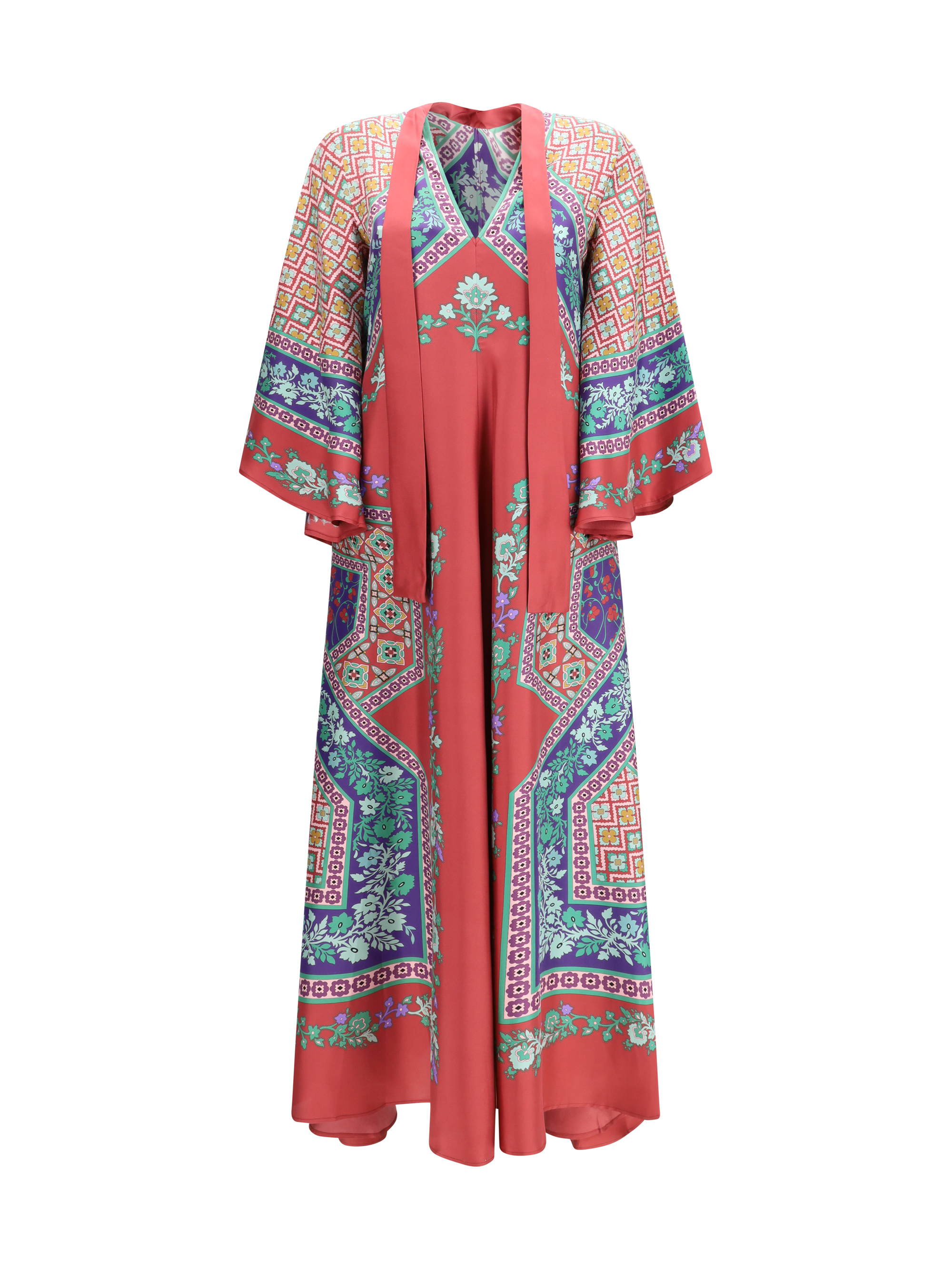 Silk twill Magnifico Dress