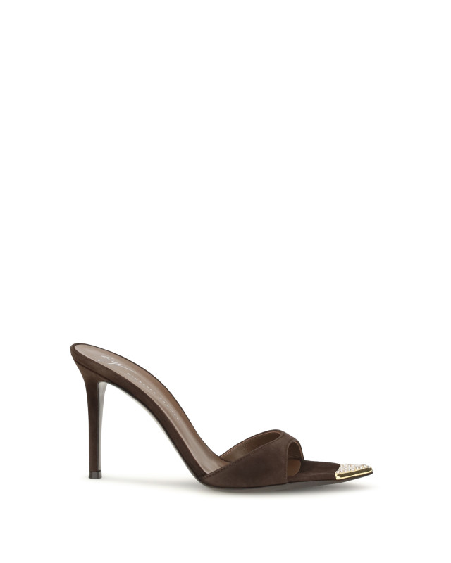Intrigo Jewelry Mules Sandals
