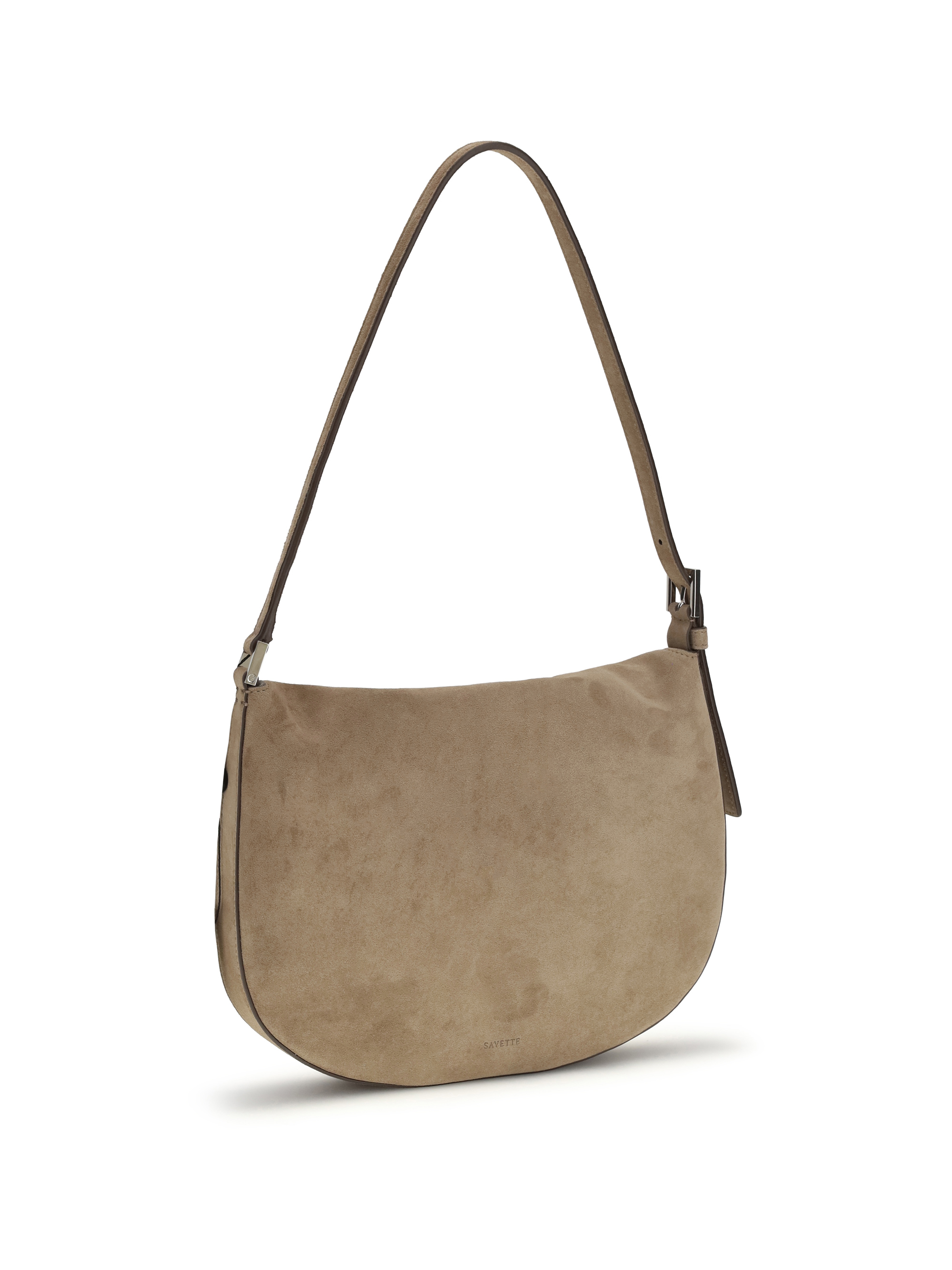Savette Round Hobo Shoulder Bag