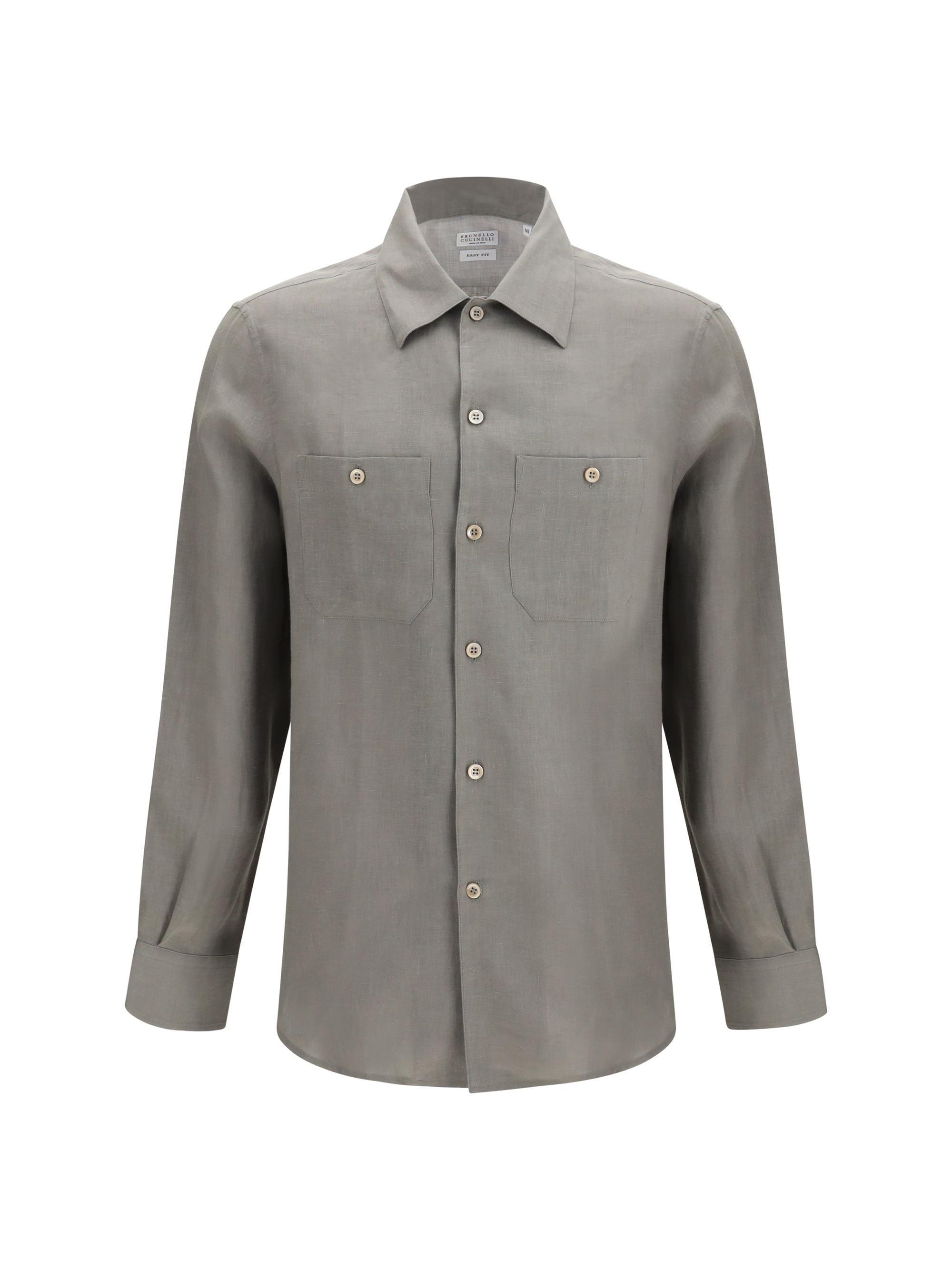 Easy-fit linen Shirt with chest pockets