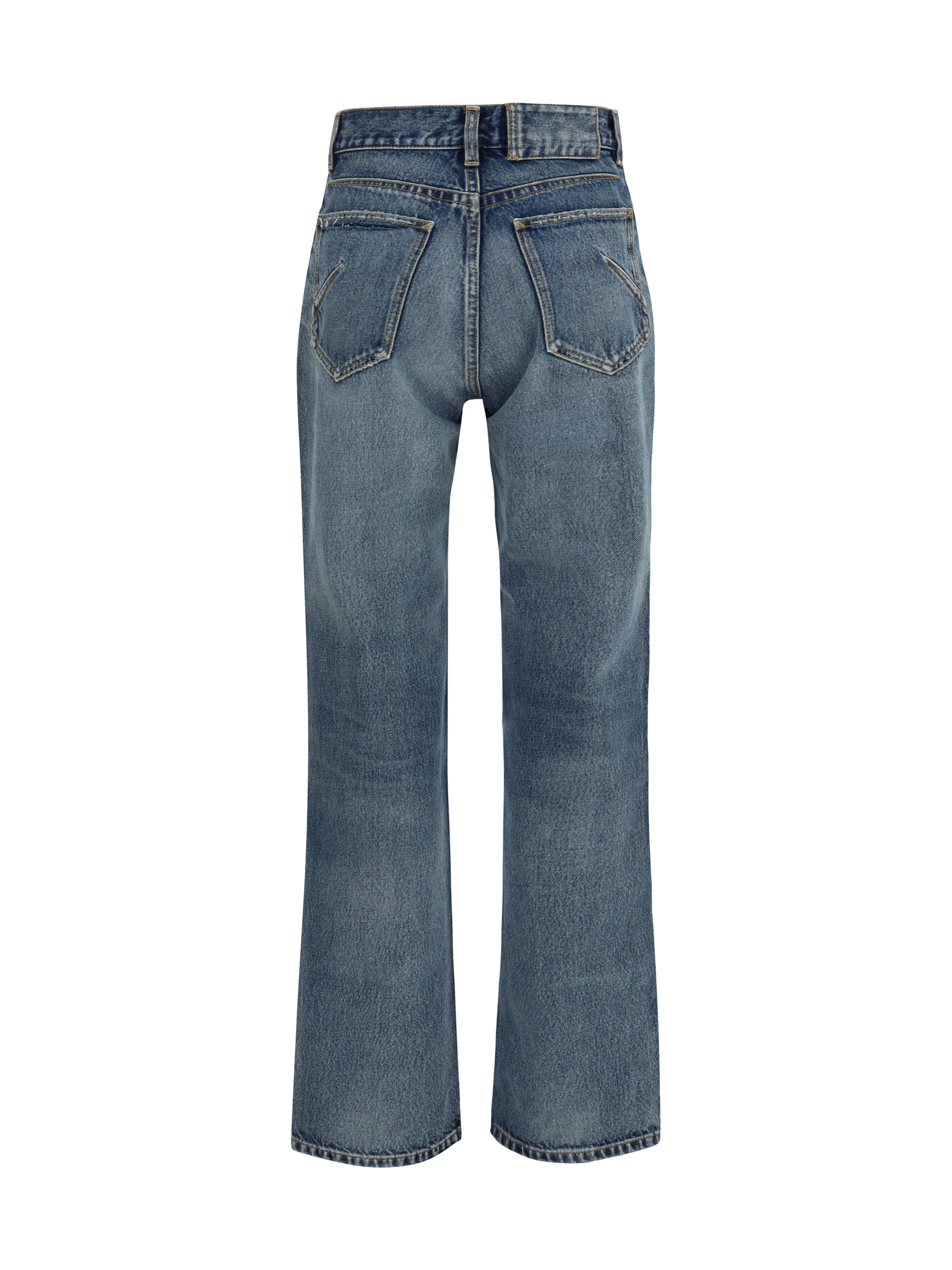 Straight-leg denim Jeans