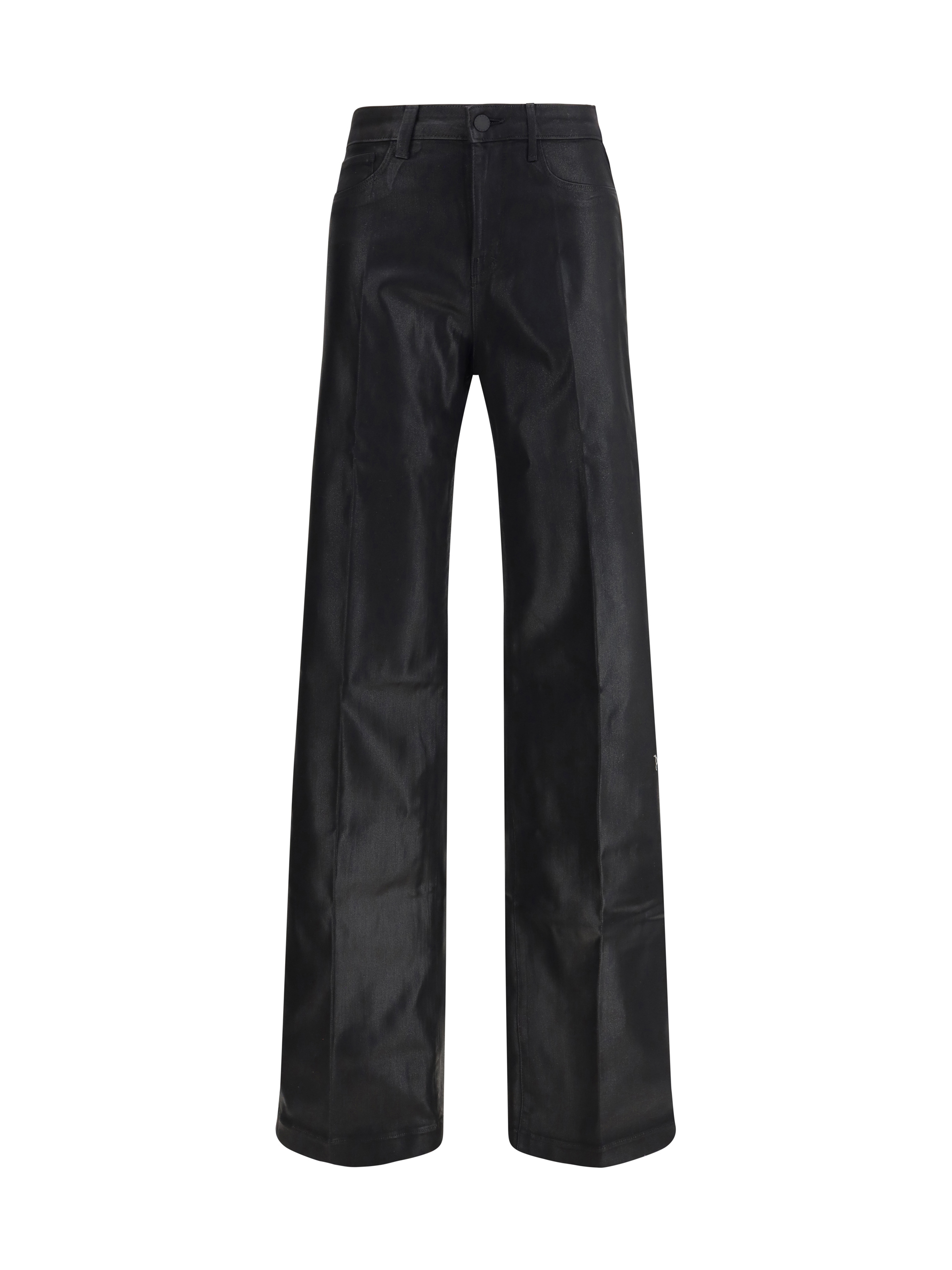 Clayton Coated wide leg Jeans